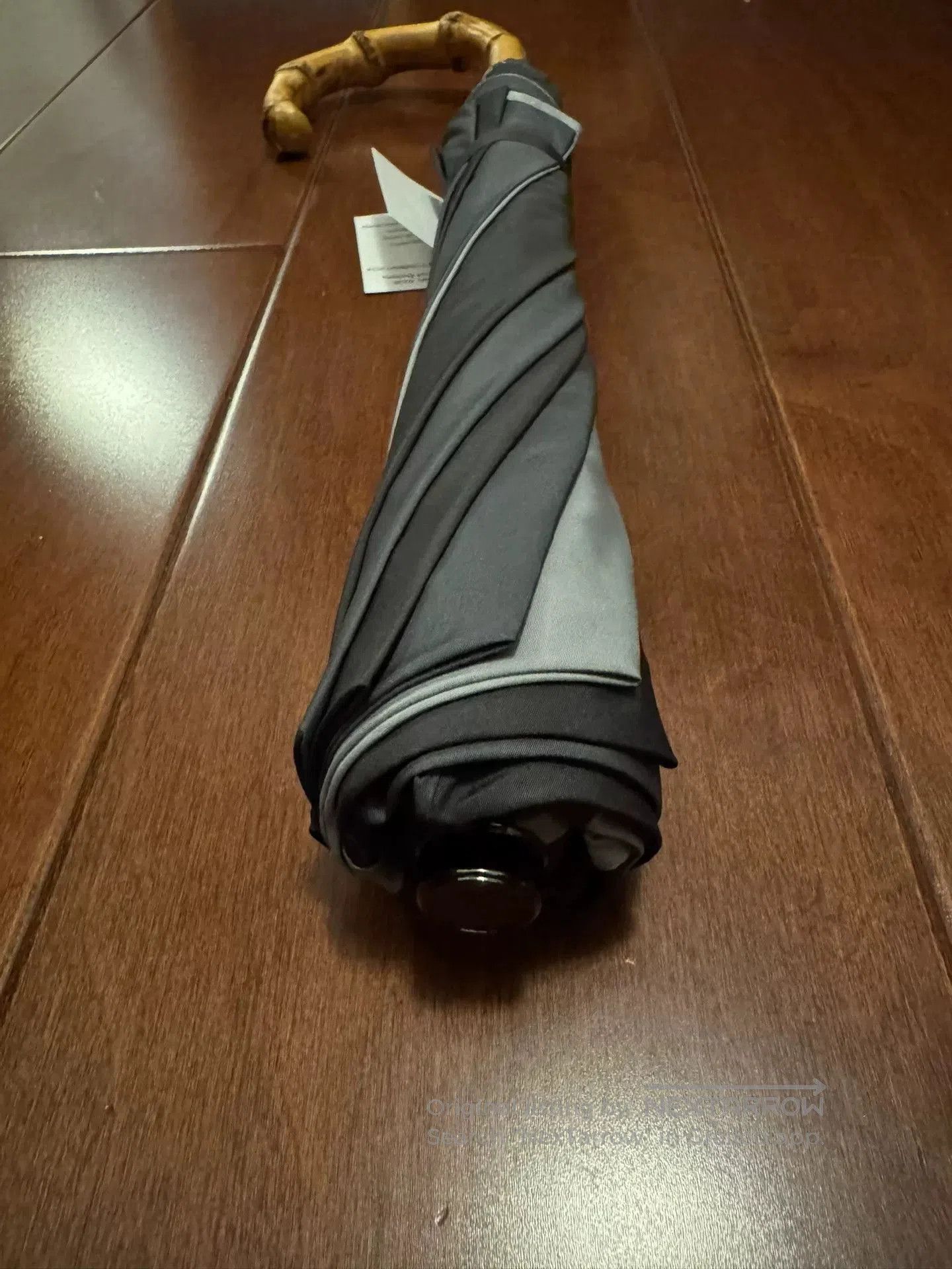 Fox Brothers Fox Umbrellas Folding Gray Gradient. Size ONE SIZE - 4 Thumbnail