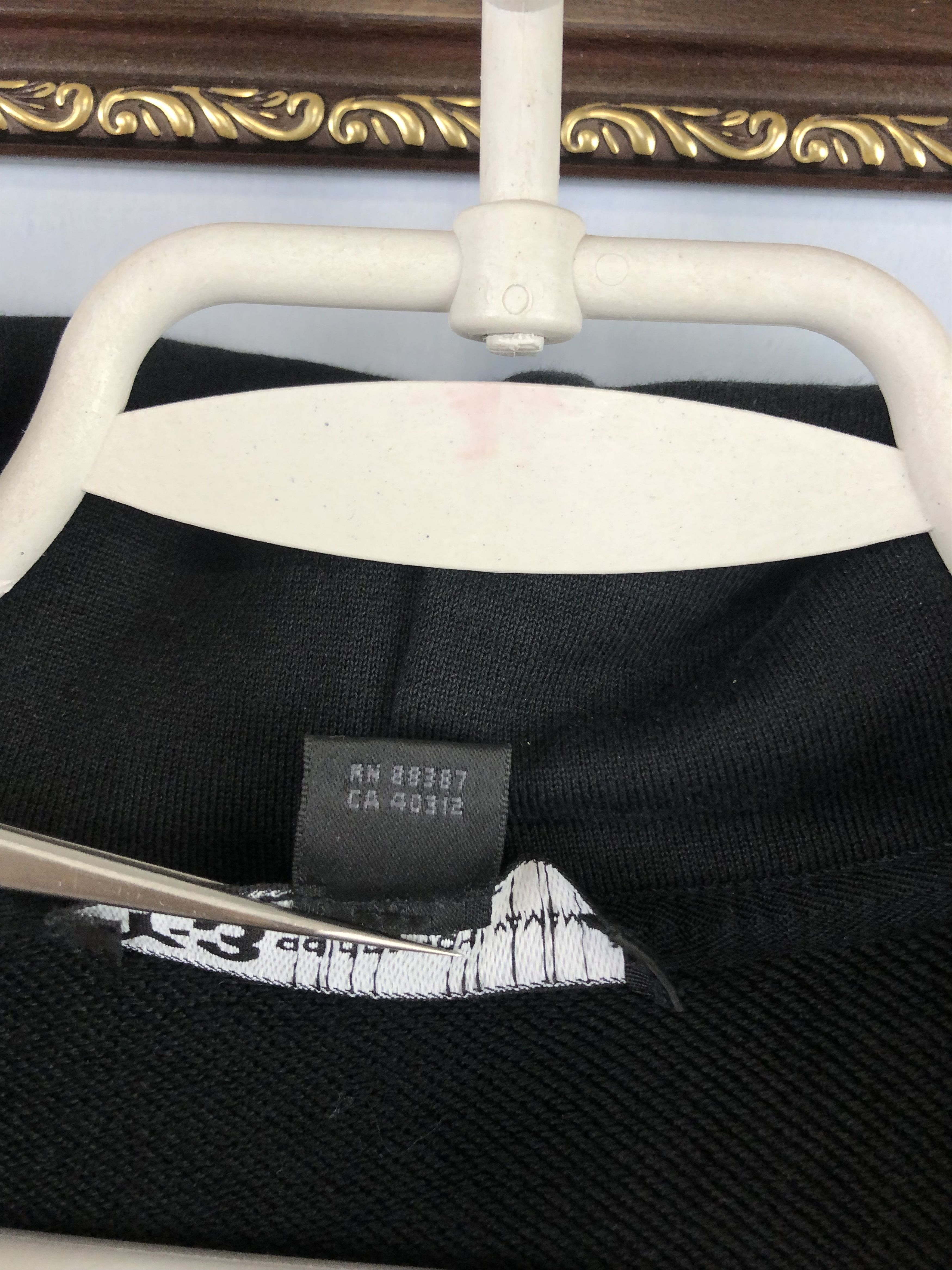 Adidas × Yohji Yamamoto Y-3 Adidas YOHJI YAMAMOTO Men's Black Hoodie Classic Jacket Size US L / EU 52-54 / 3 - 8 Thumbnail