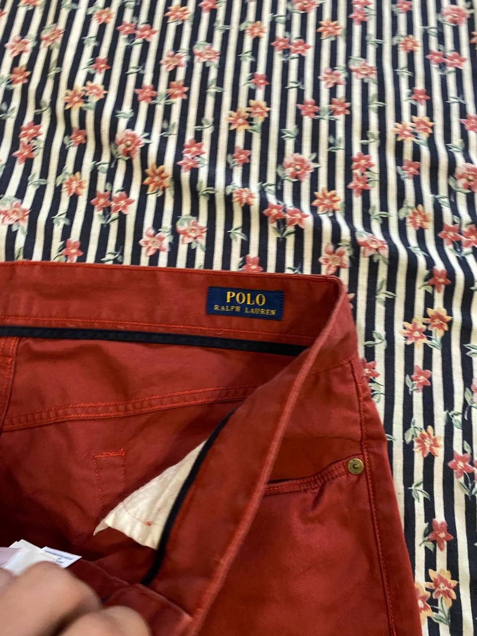 Polo Ralph Lauren Polo Ralph Lauren Mens Classic Fit Chino PANTS Size US 34 / EU 50 - 4 Thumbnail
