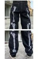 Japanese Brand × Vintage skate hiphop y2k graphics pattern cargo embroidery pants Size US 30 / EU 46 - 2 Thumbnail