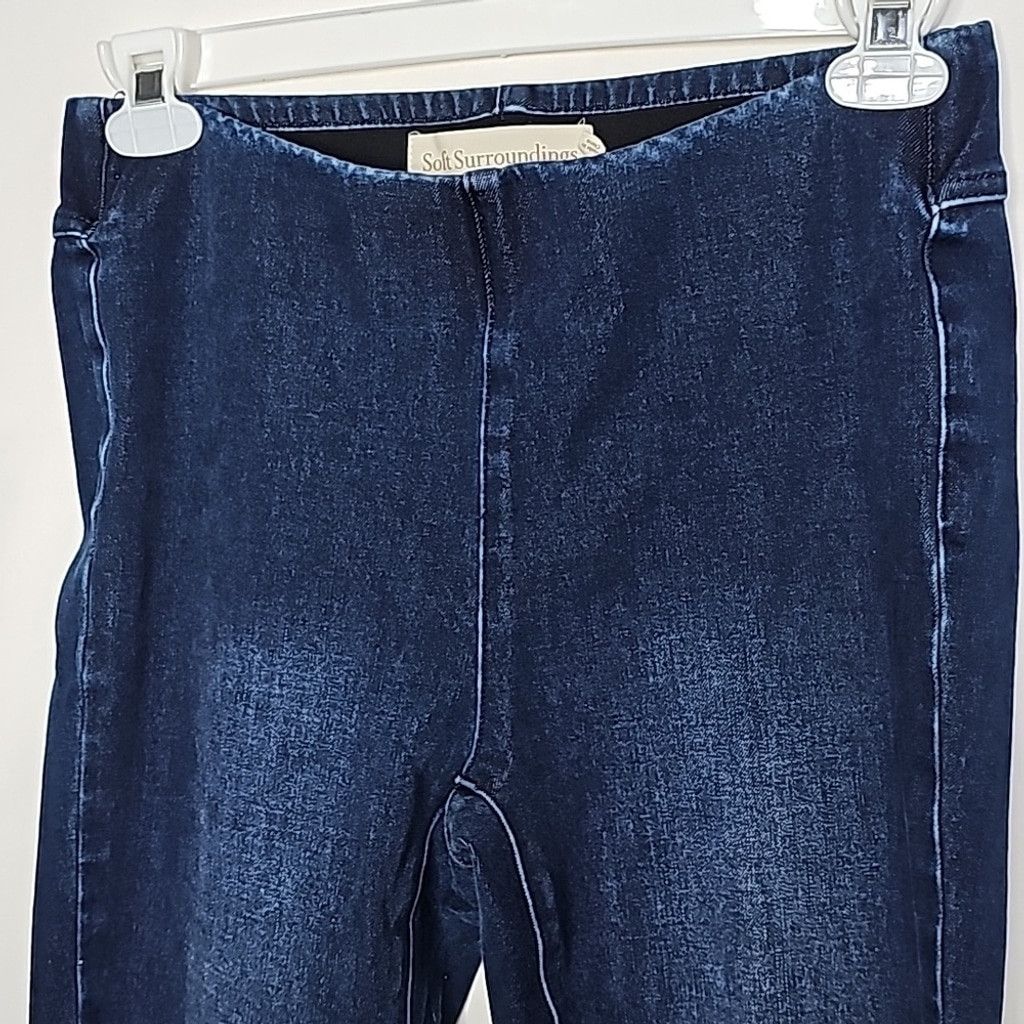 Soft Surroundings Soft Surroundings blue jean high rise skinny jeans sz PS Size 26" / US 2 / IT 38 - 2 Thumbnail
