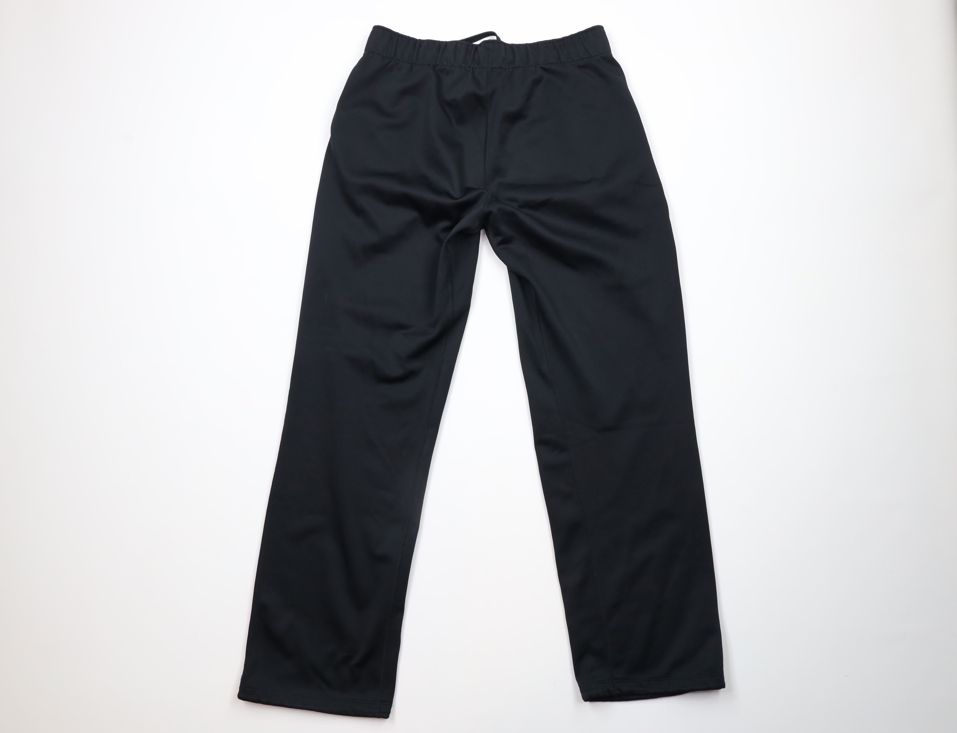 Nike × Vintage Vintage Nike Scott Mini Swoosh Wide Leg Sweatpants Black Size US 34 / EU 50 - 10 Thumbnail