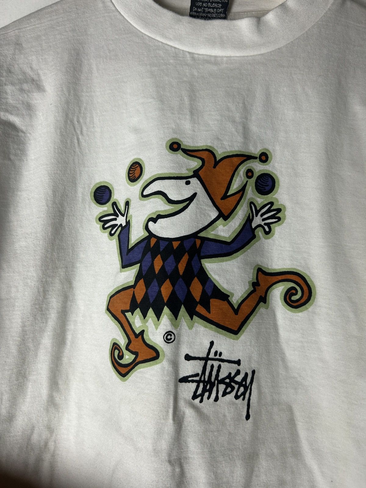 Vintage Rare Old Stussy Joker Longsleeve Shawn Era