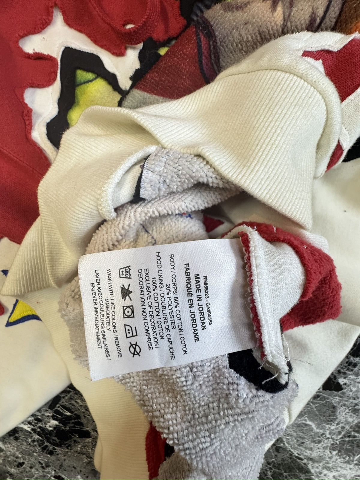 Nike Reworked 1 of 1 Nike Hoodie Size US L / EU 52-54 / 3 - 5 Thumbnail