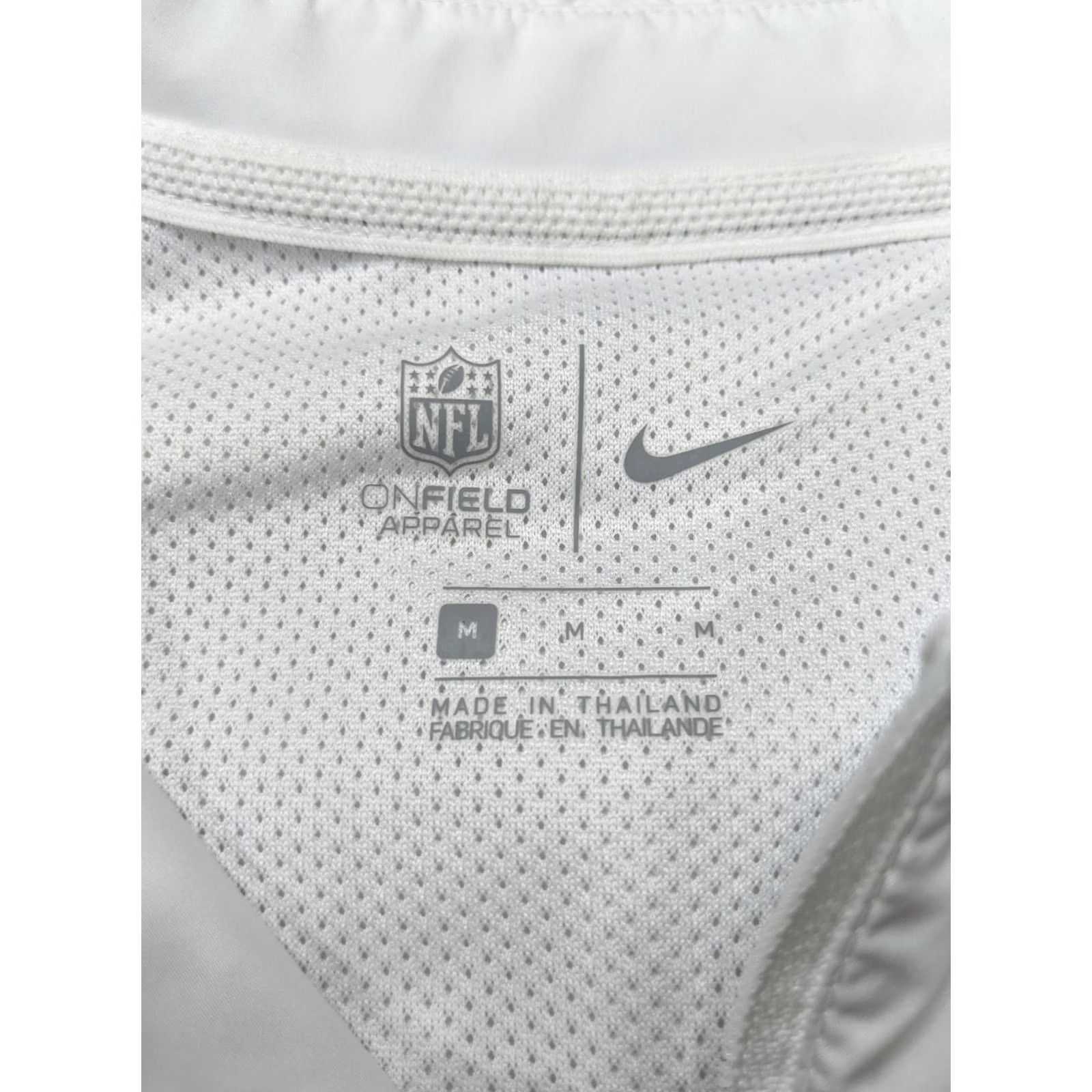 Nike Nike Steelers Lightweight Short Sleeve Coaches Jacket Mens Medium White Zip Front Size US M / EU 48-50 / 2 - 6 Thumbnail