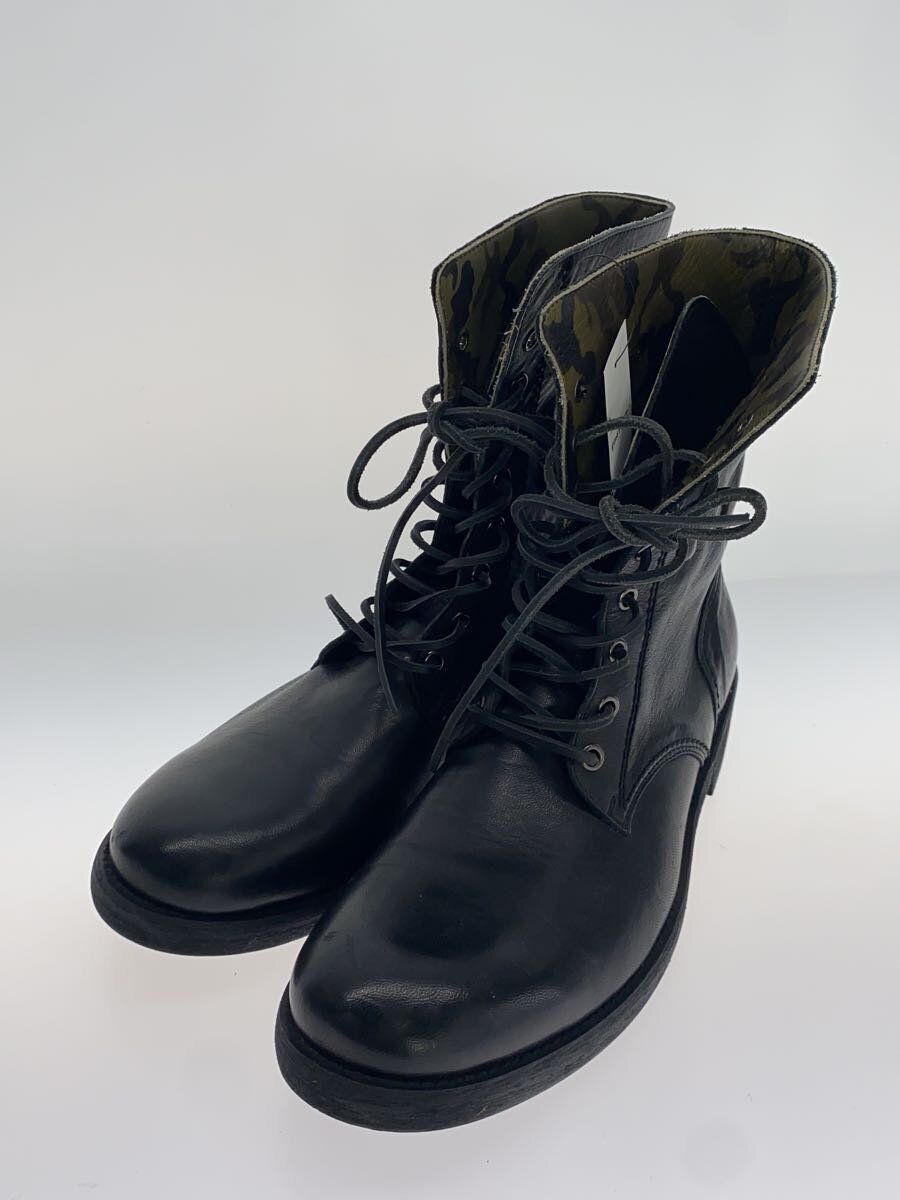 Yohji Yamamoto Pour Homme Leather Lace Up Combat Boots | Grailed