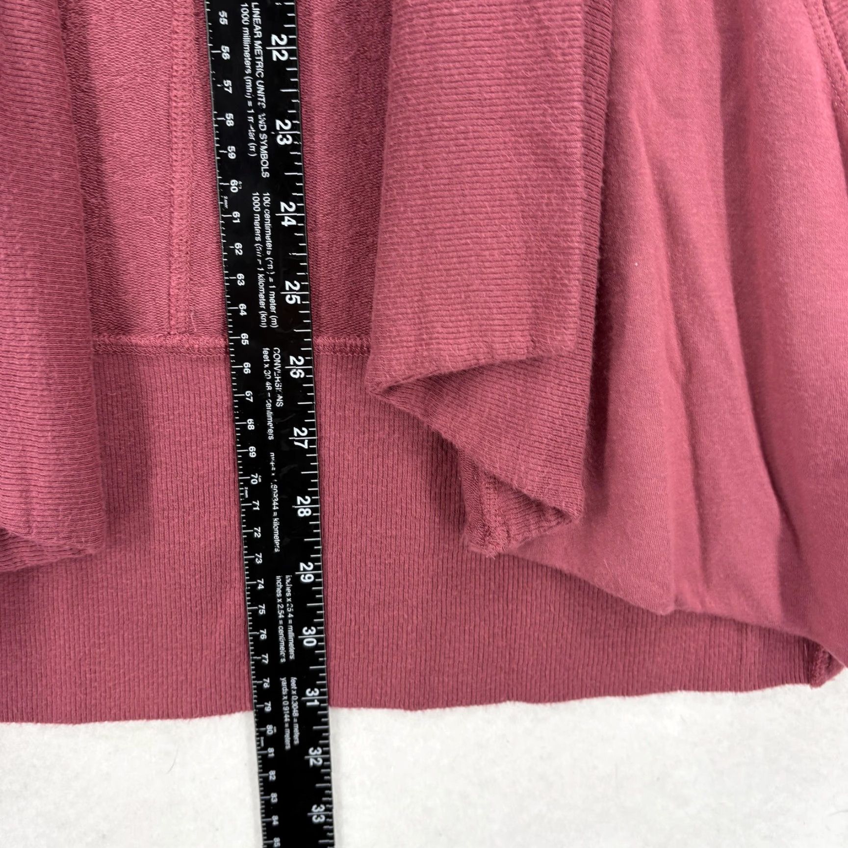 Athleta Athleta Pranayama Wrap Cardigan Sweater Womens Small Pink Open Front Pockets Size S / US 4 / IT 40 - 7 Thumbnail