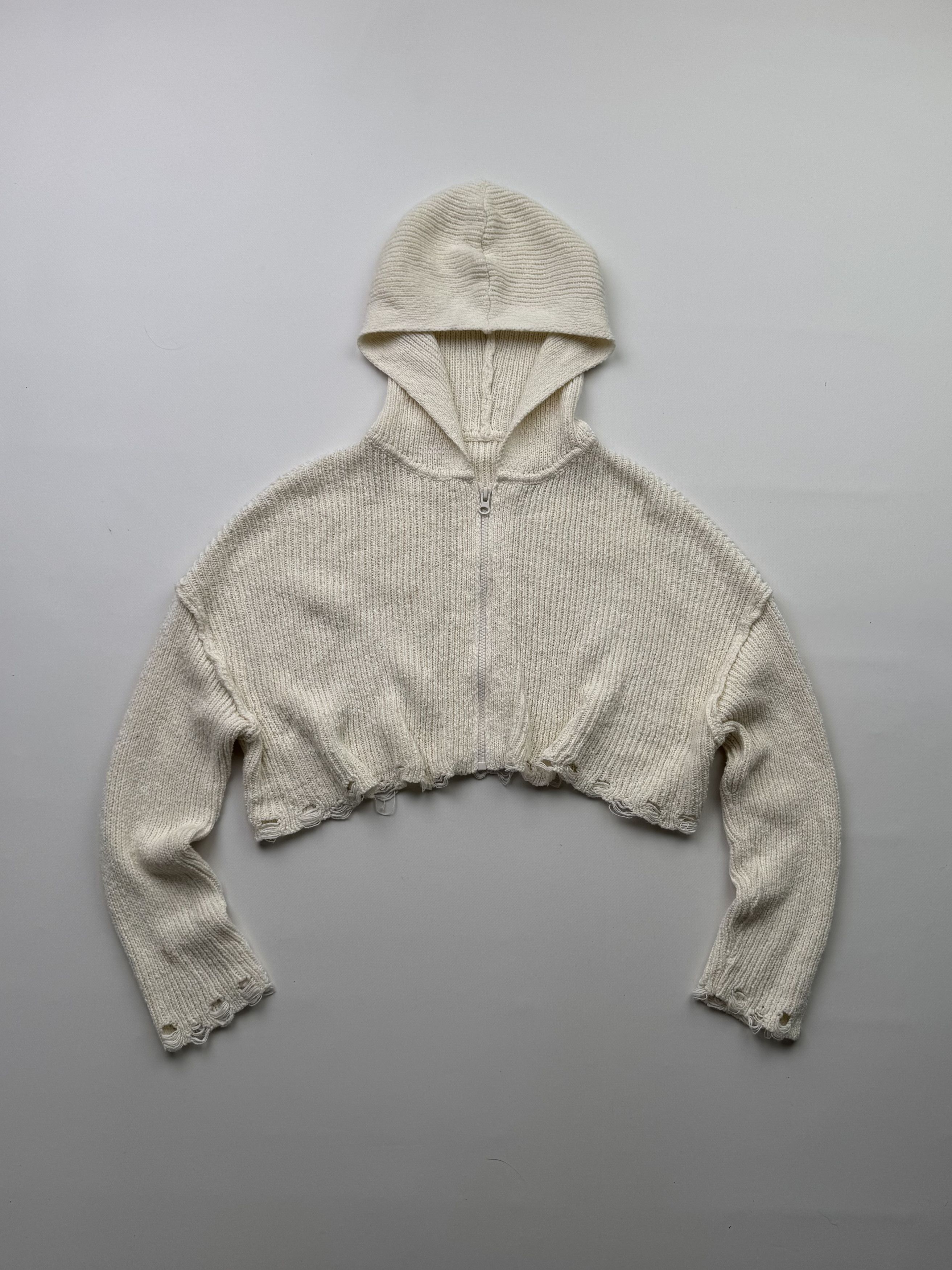 Vintage Vintage Cropped Hoodie B749(V328)E2 Size S / US 4 / IT 40 - 1 Thumbnail