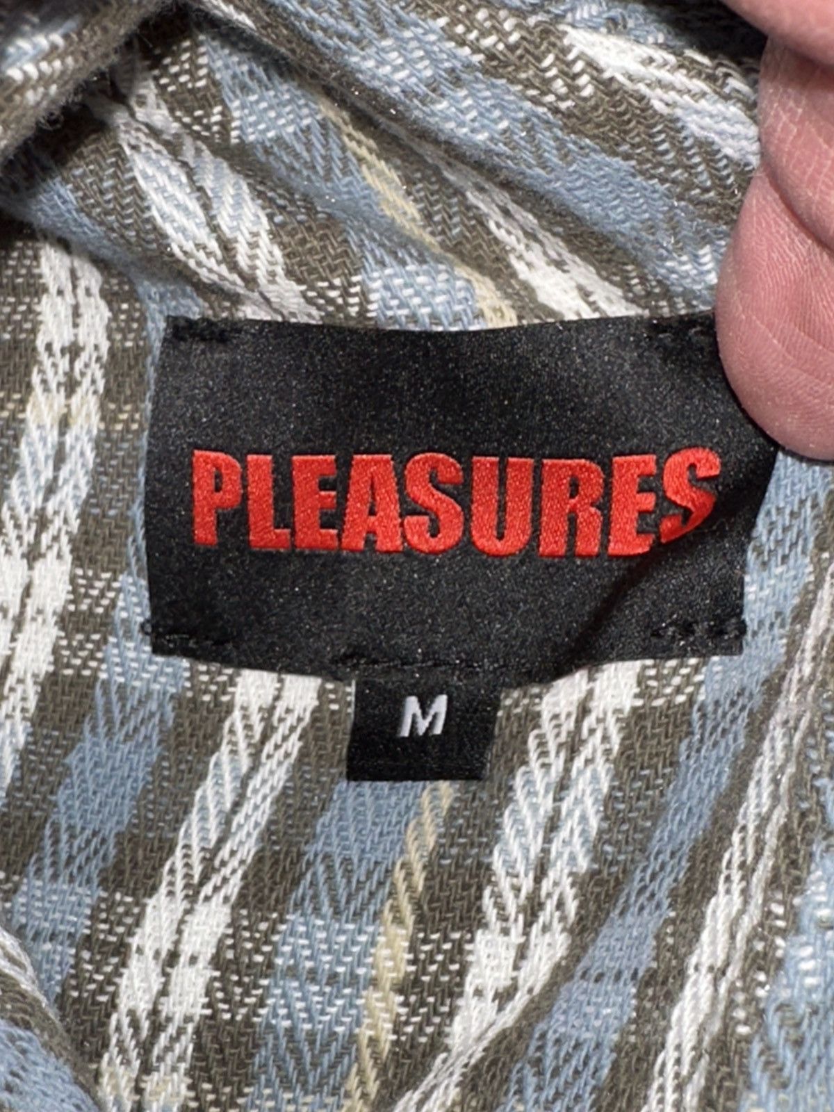 Pleasures PLEASURES Horns Reversible Plaid Embroidered Quilted Vest Size US M / EU 48-50 / 2 - 8 Thumbnail