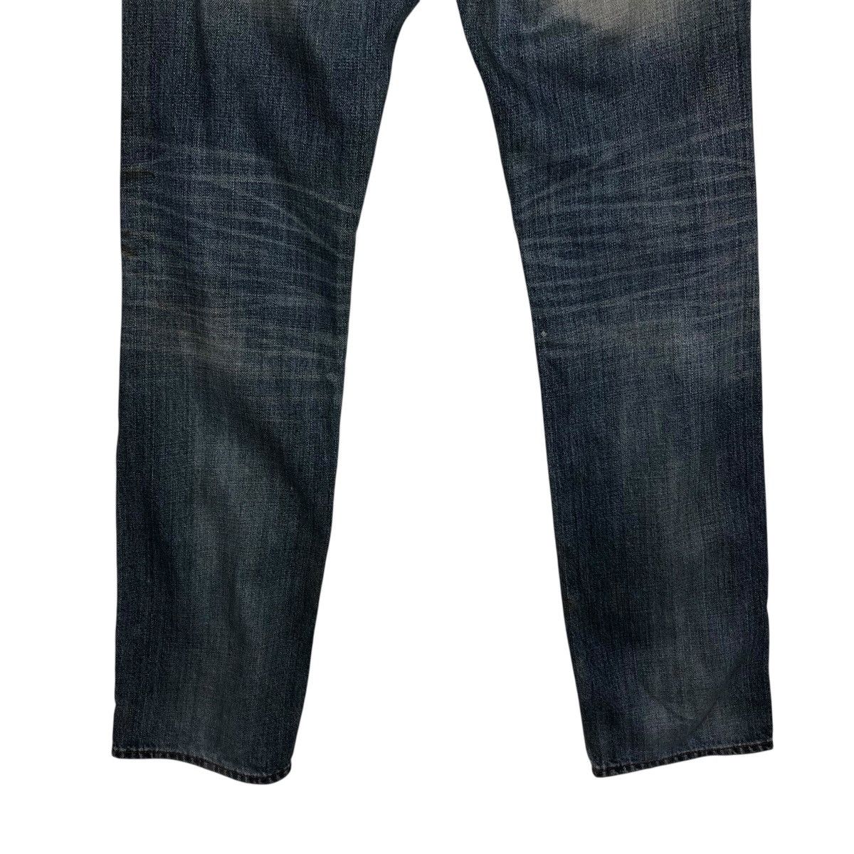 Japanese Brand SHIPS 1975 Repro Workwear Jeans – Destroyed Knees Grime Fade Size 30" / US 8 / IT 44 - 12 Thumbnail