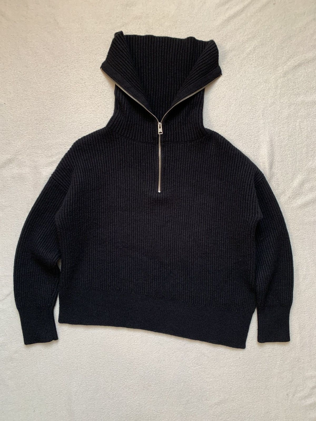 Allsaints Allsaints Avant Garde Asymmetrical Sweater Opium Style Y2K Size US S / EU 44-46 / 1 - 1 Thumbnail