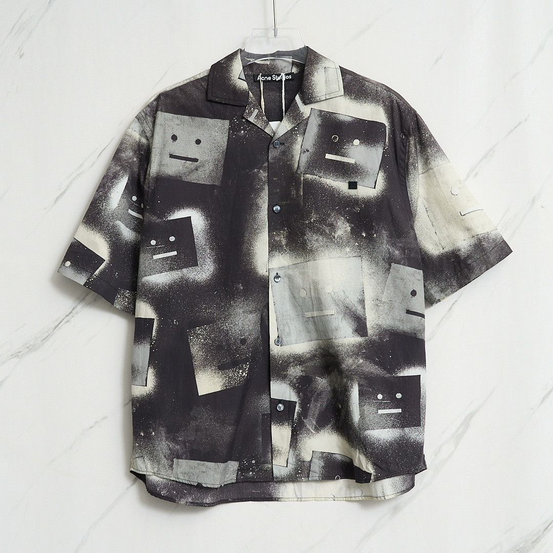 Acne Studios Acne Studios Face Spray Effect Shirt Size US XS / EU 42 / 0 - 1 Thumbnail
