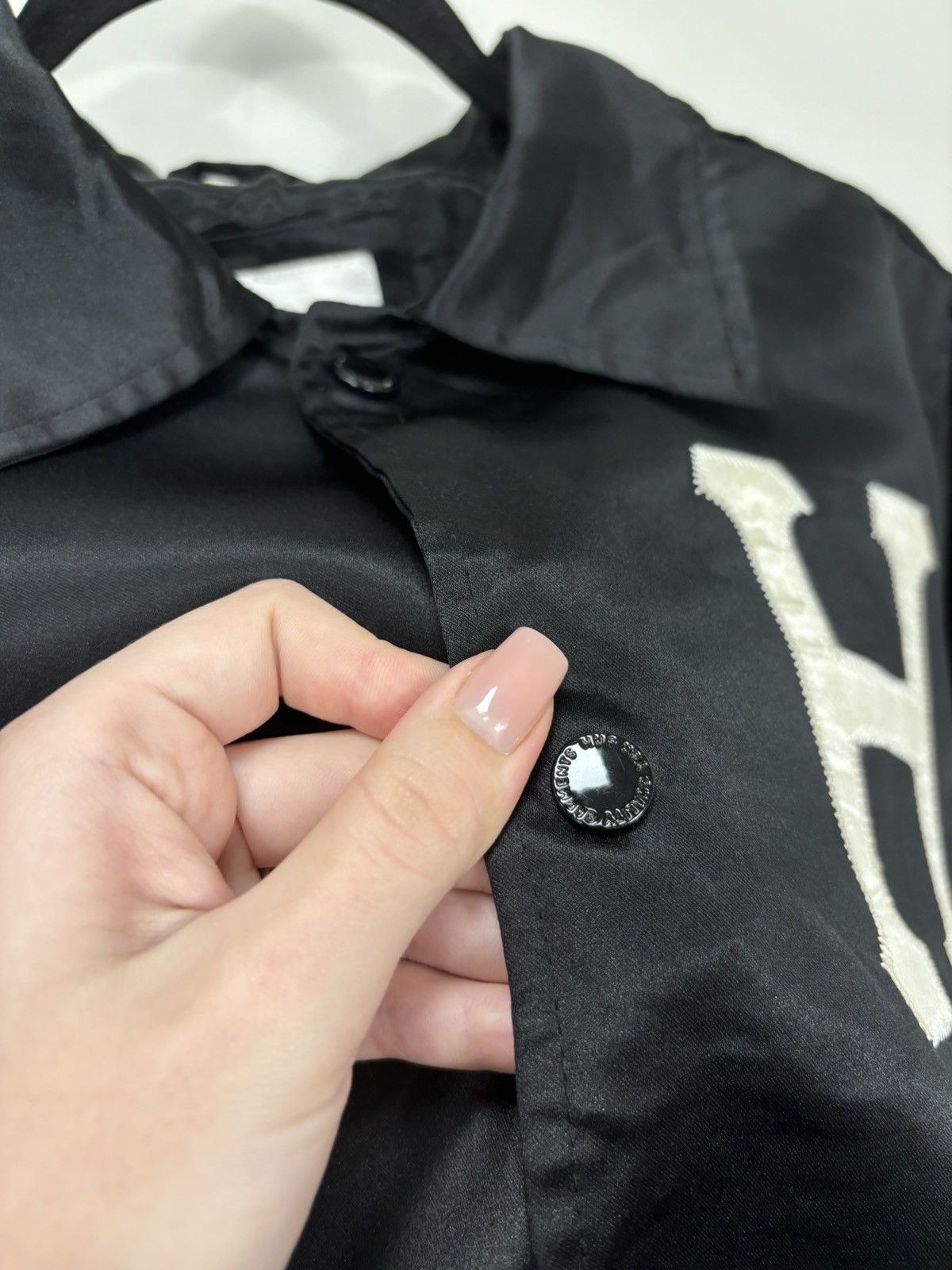 Huf HUF Embroidered Logo Y2K Black Hype Coach Jacket Size US M / EU 48-50 / 2 - 7 Thumbnail