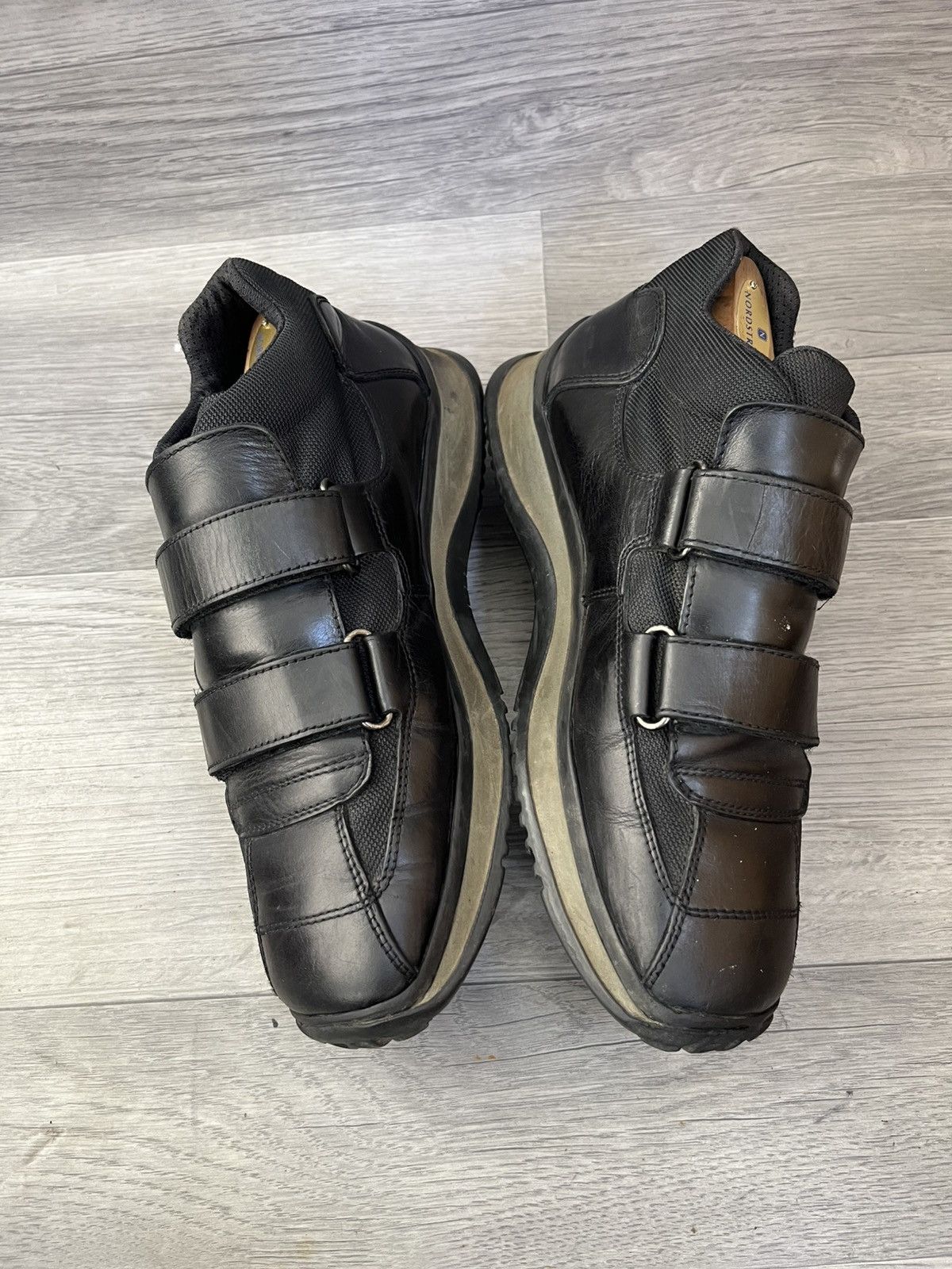 Prada Vintage 00s Prada velcro strappy shoes sz uk 7.5 Size US 8.5 / EU 41-42 - 8 Thumbnail