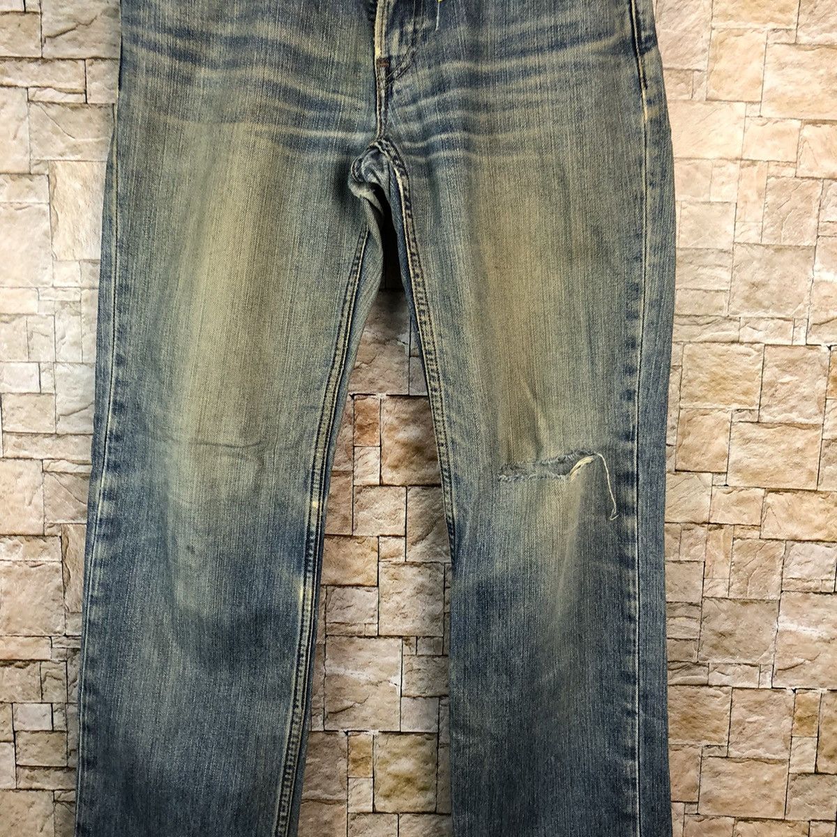 Levi's Levis 502 Blue Denim jeans Pants #A1036 Size US 31 - 6 Thumbnail
