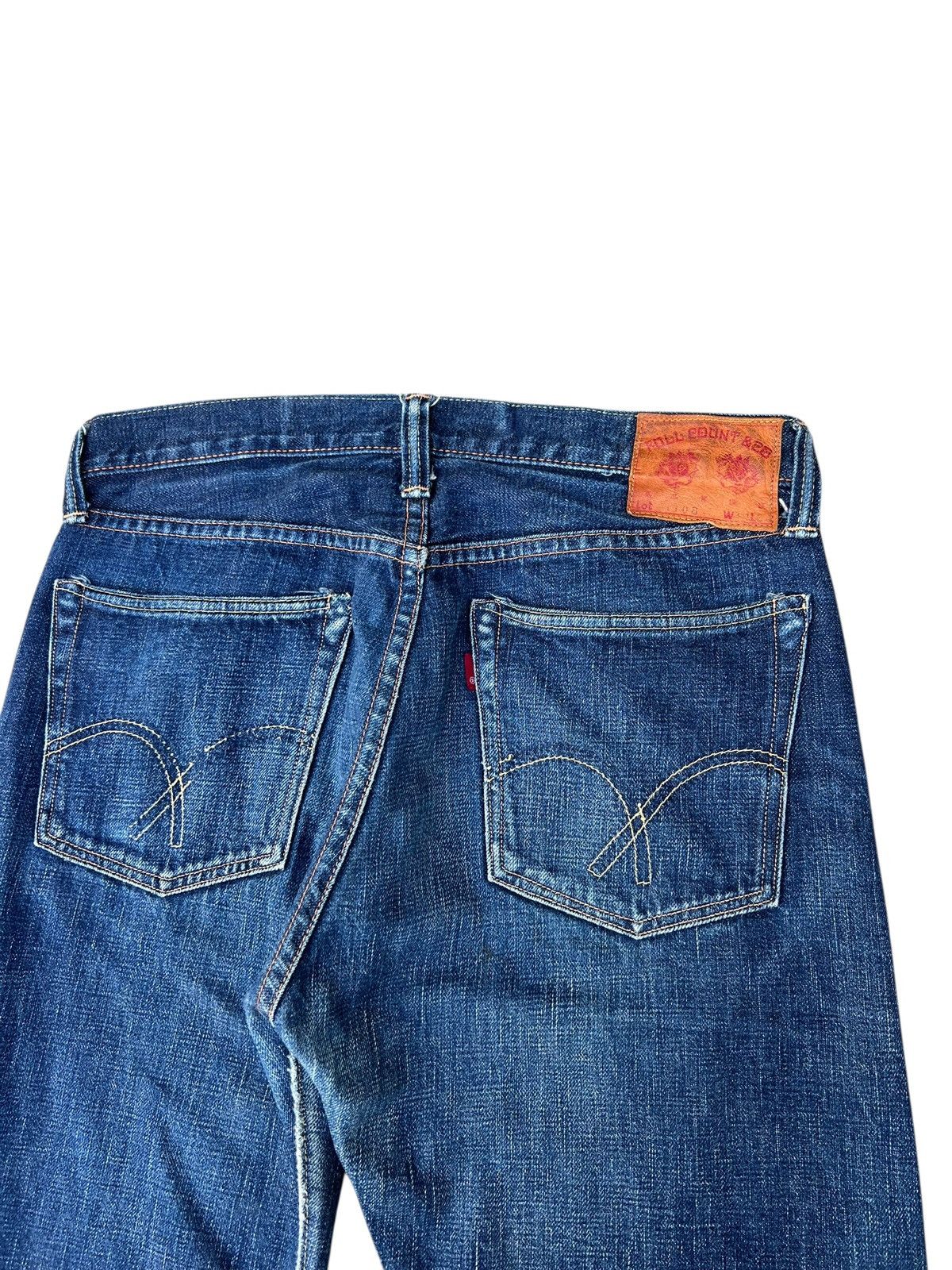 Full Count & Co. Vintage Full Count Japan Fade Blue Denim Selvedge Jeans Size US 31 - 9 Thumbnail