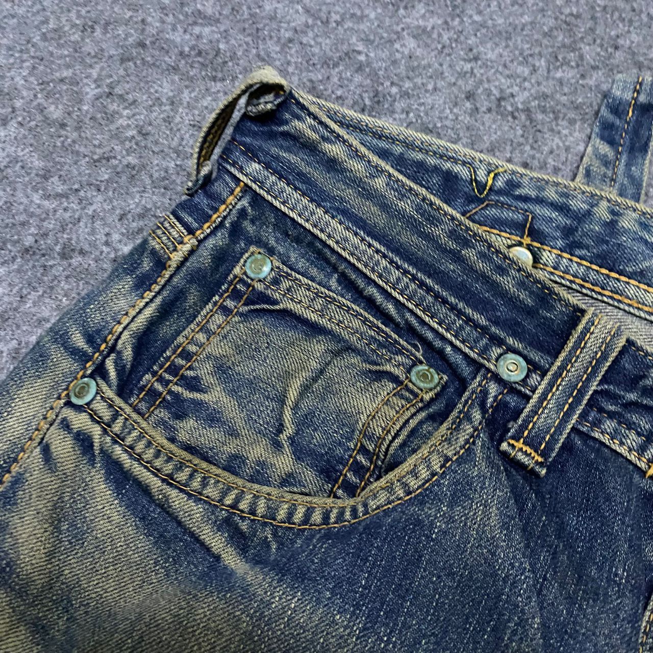 Lee 💥Best Offer💥Vintage 80s Lee Cowboy Selvedge Denim Size US 30 / EU 46 - 13 Thumbnail