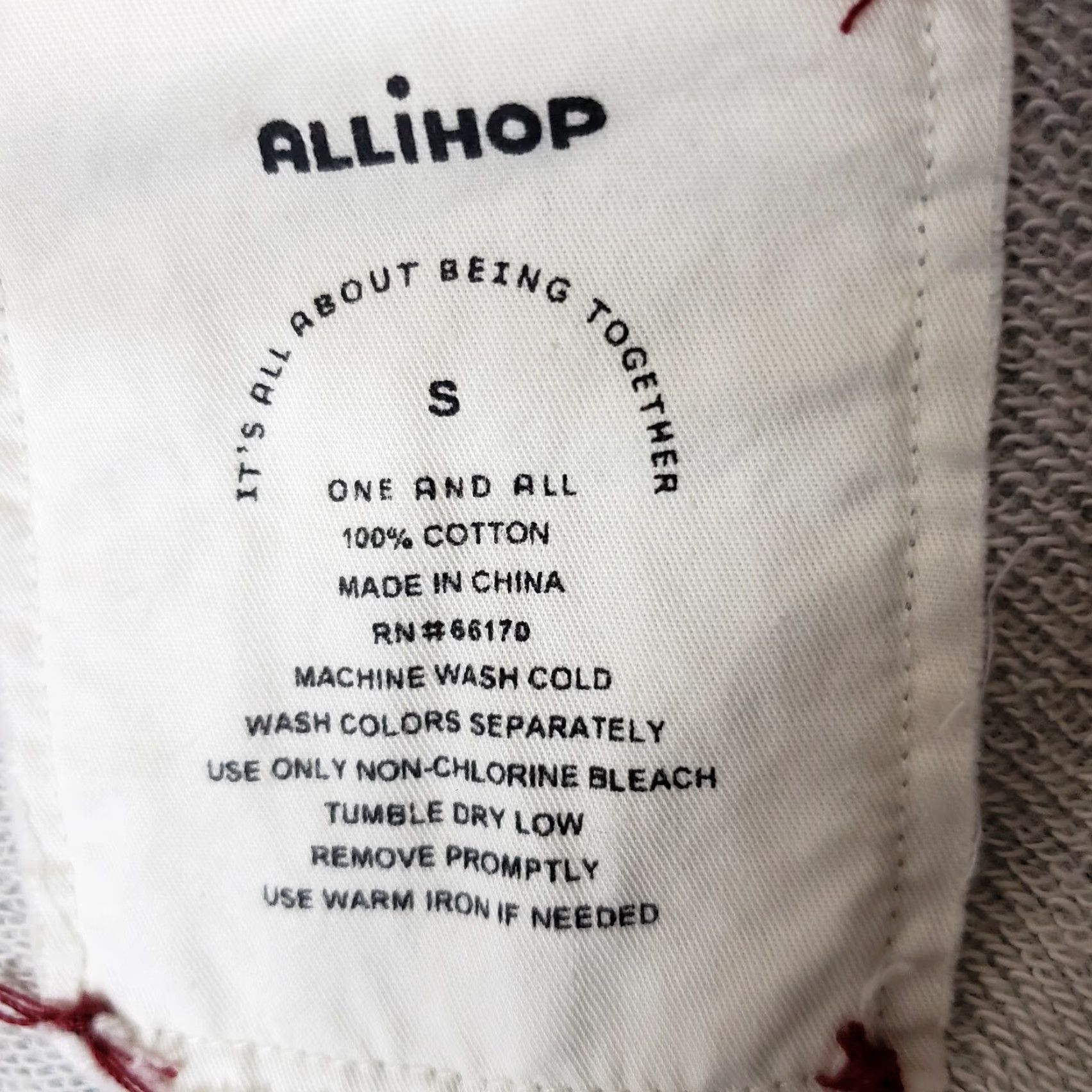 Anthropologie Allihop Womens Sweatshirt Jacket Sz Small Gray Buttoned Jacket Womens Small Gray Allihop Size S / US 4 / IT 40 - 6 Thumbnail