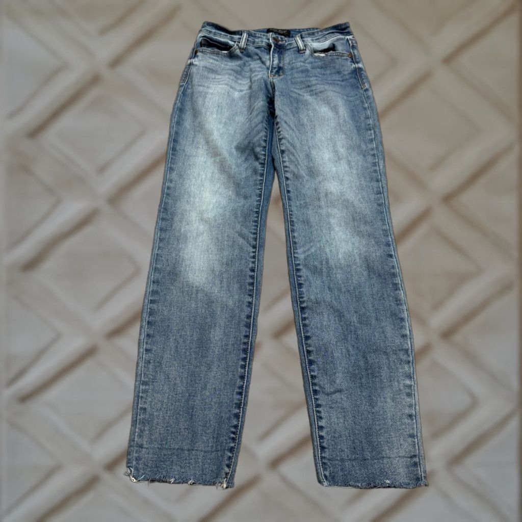 Judy Blue Jeans Mid Rise Skinny Denim Women 26 in Blue 28 in Inseam Regular 3/26 Size 3 Pants City Streetwear Casual