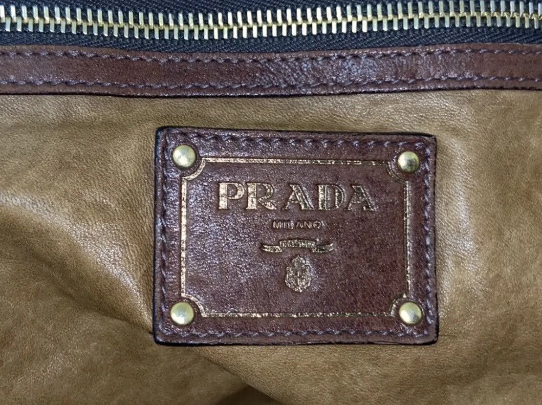Prada RARE AW’09 Prada Milano Pitone+crocodile Patch leather bag Size ONE SIZE - 12 Thumbnail