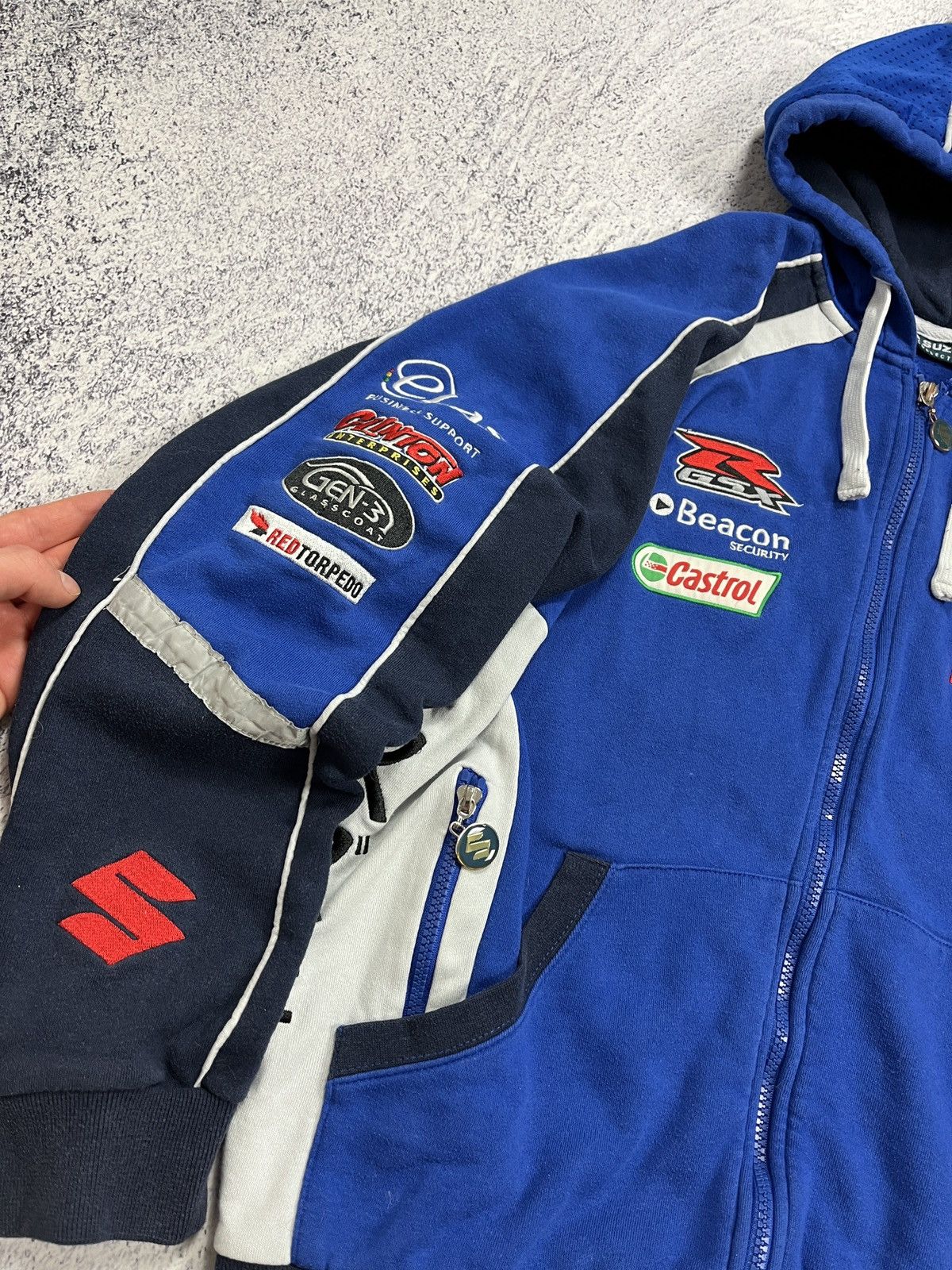 Formula 1 Vintage Suzuki Tyco Yoshimura Japan Racing Track Jacket Rare Size US S / EU 44-46 / 1 - 7 Thumbnail