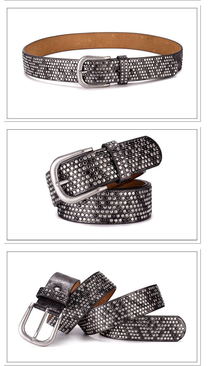 Japanese Brand × Vintage Pyramid Studded Belt (classic) Size ONE SIZE - 2 Thumbnail