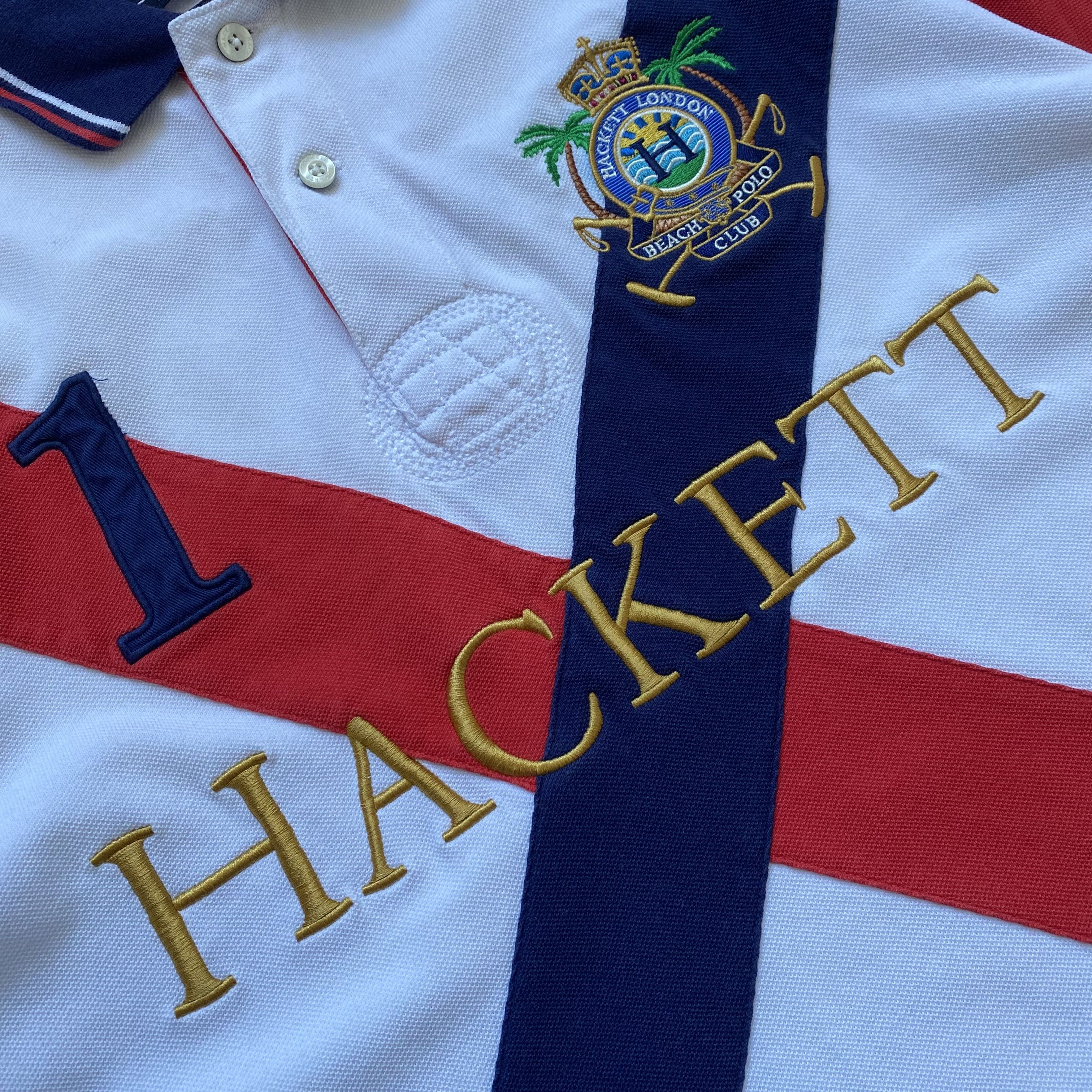 Hackett Vintage Hackett polo club Chief Keef style oldmoney Y2K Size US M / EU 48-50 / 2 - 6 Thumbnail