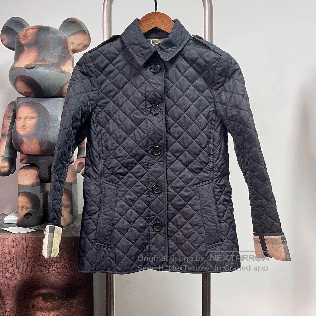 Burberry Quilted Cotton Coat J2107.