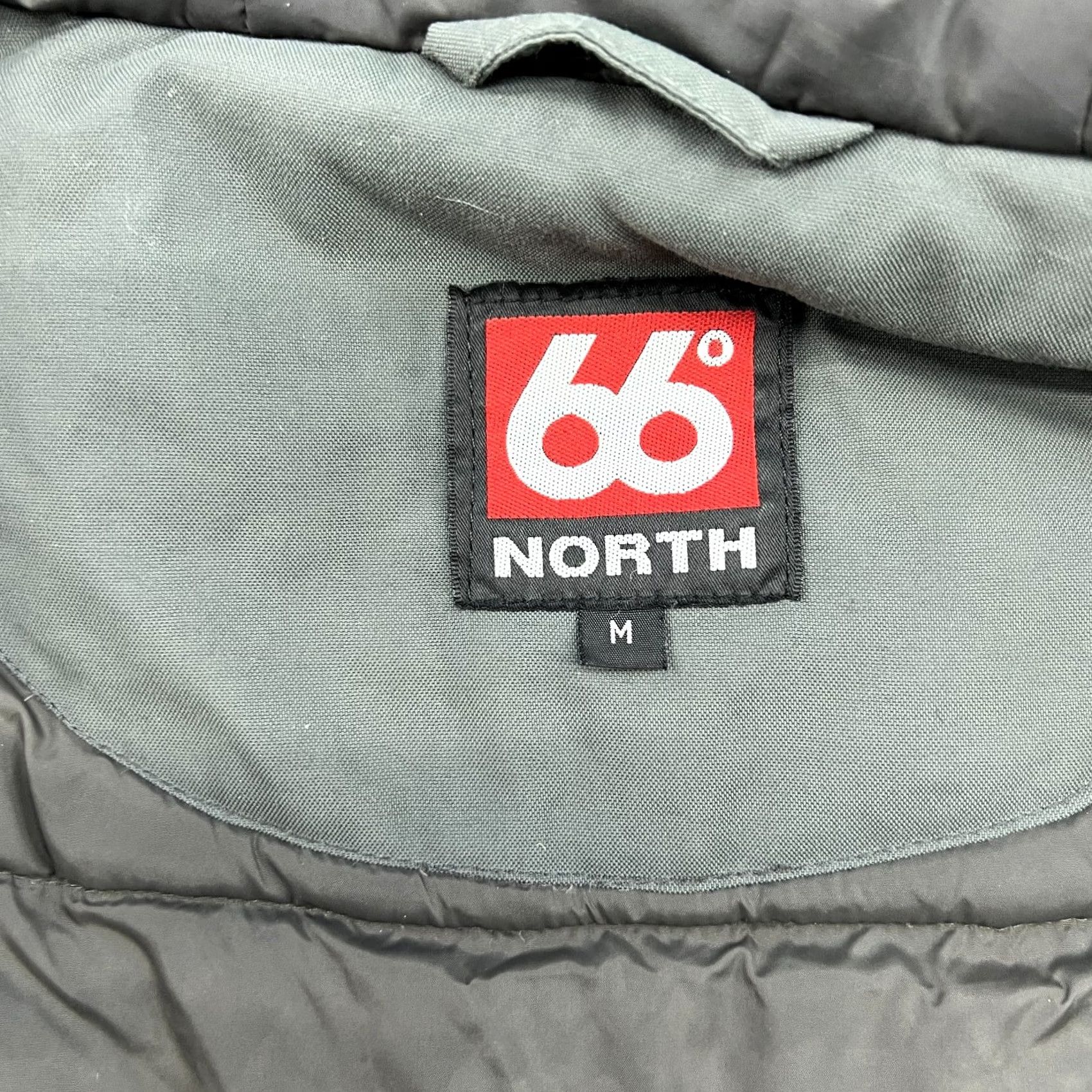 Vintage 66 Degree North Borsmork Goose Down Parka Jacket Mens Medium Hooded Gray Jacket Size US M / EU 48-50 / 2 - 7 Thumbnail