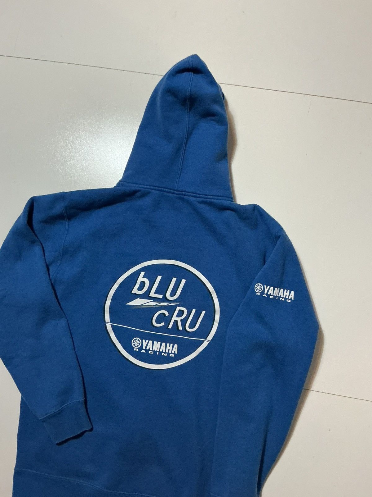 Yamaha Yamaha Racing Blu Cru Motorsports MX Dirt Bike Zip Hoodie Size US M / EU 48-50 / 2 - 4 Thumbnail