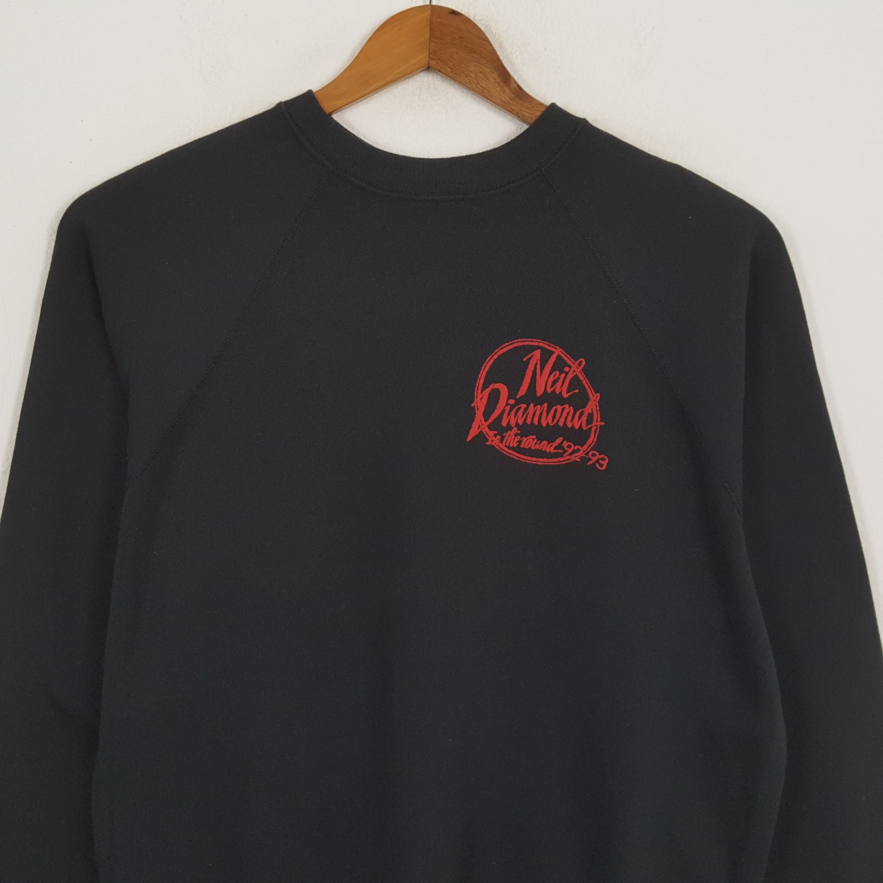Band Tees × Vintage Vintage 90s NEIL DIAMONDS Streetwear Skateboard Sweatshirst Size US L / EU 52-54 / 3 - 4 Thumbnail