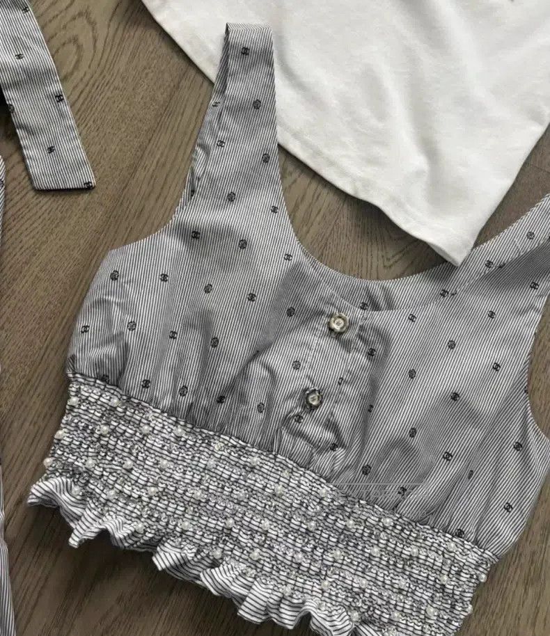 Chanel Chanel 24P pearl waist pleated vest Size XS / US 0-2 / IT 36-38 - 7 Thumbnail
