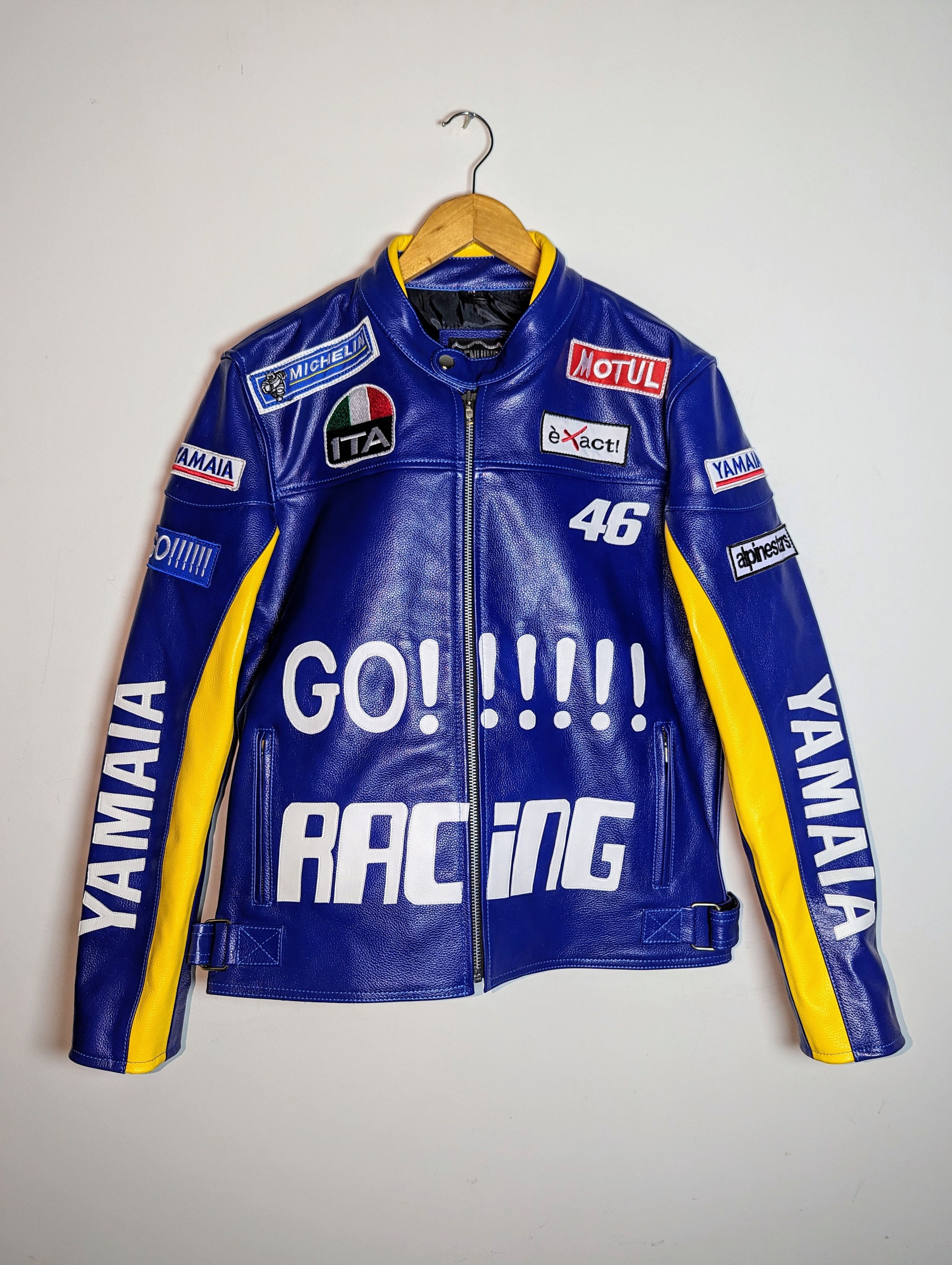 Leather Jacket Streetwear Yamaha YAMAHA RACING LEATHER JACKET RARE Grailed