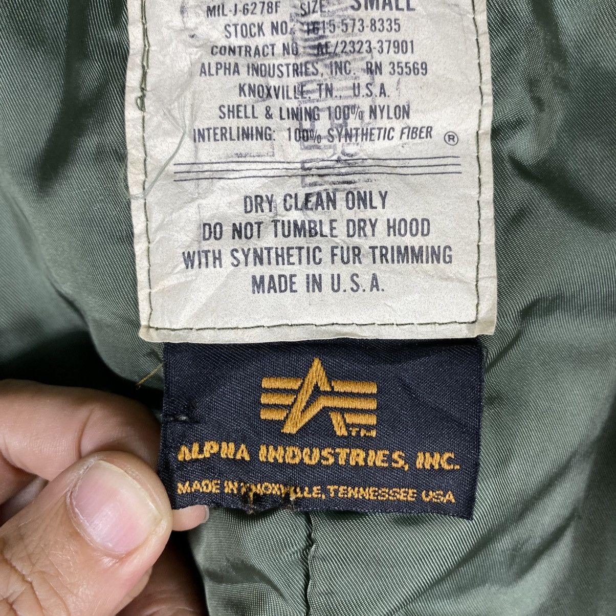 Alpha Industries × Vintage Vintage Alpha Industries Flying Man's Heavy N-2B Bomber Size US S / EU 44-46 / 1 - 10 Thumbnail