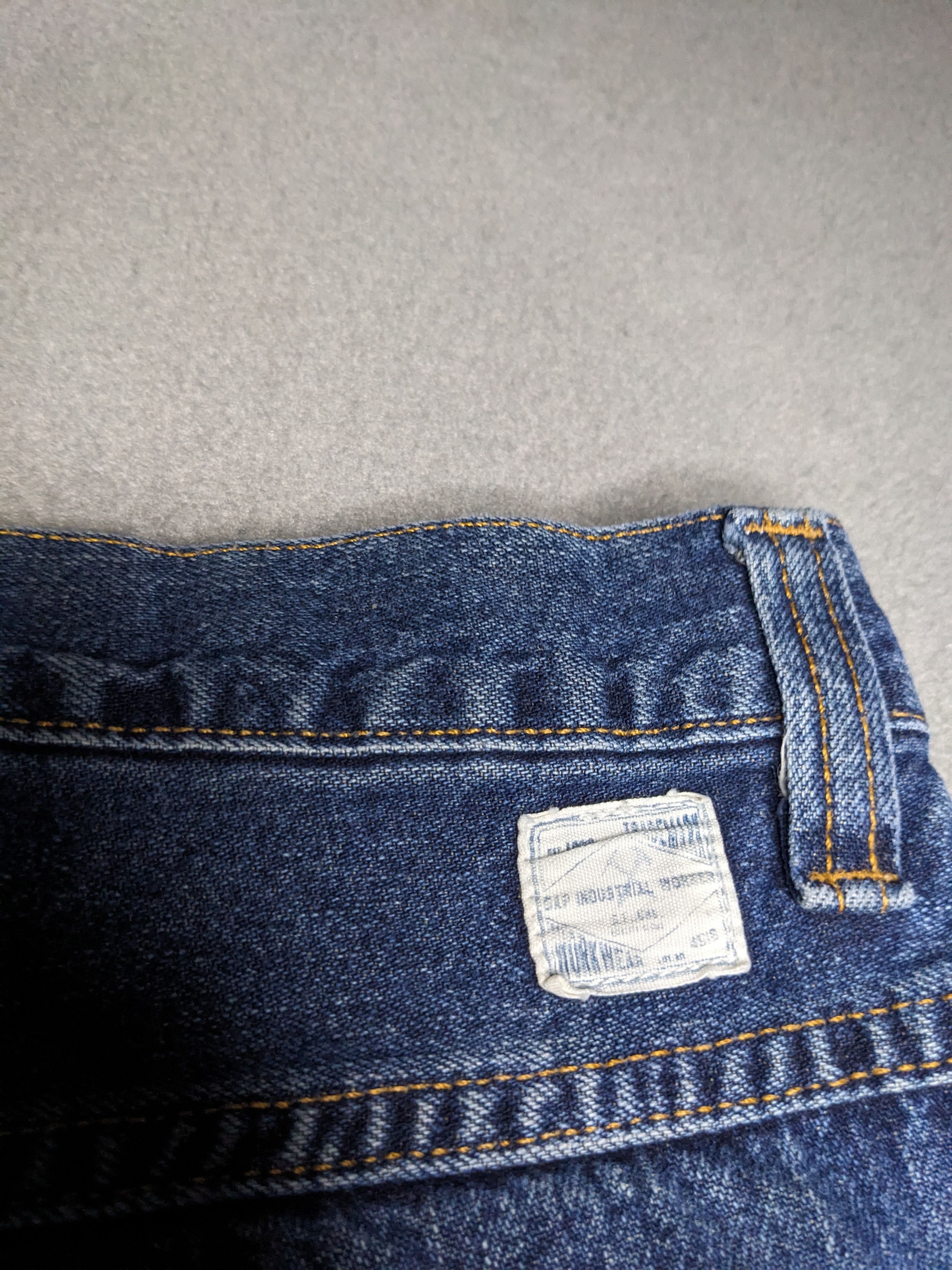 Gap VINTAGE Gap Worker Jeans 34x33 Denim Wide Leg Straight Y2K Size US 34 / EU 50 - 9 Thumbnail