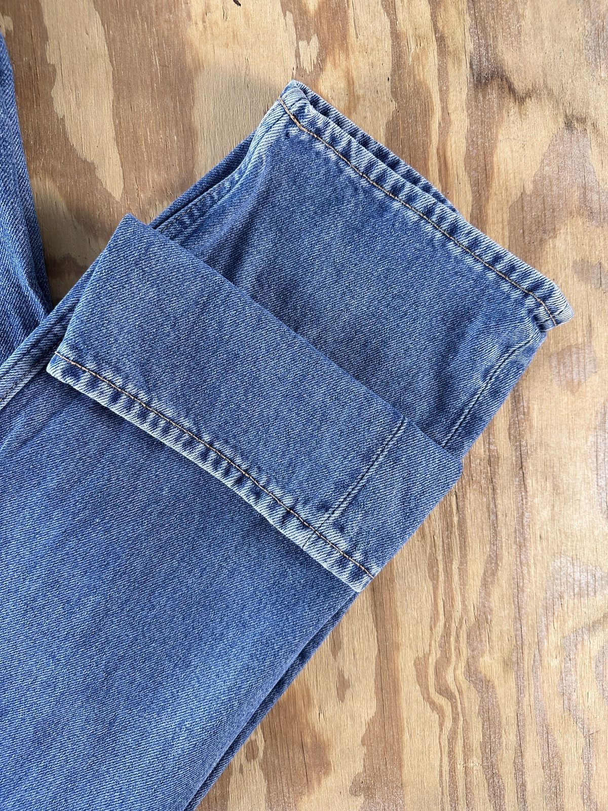 Designer × H&M Blue H&M Relaxed Fit Coupe Jeans Size US 36 / EU 52 - 2 Thumbnail