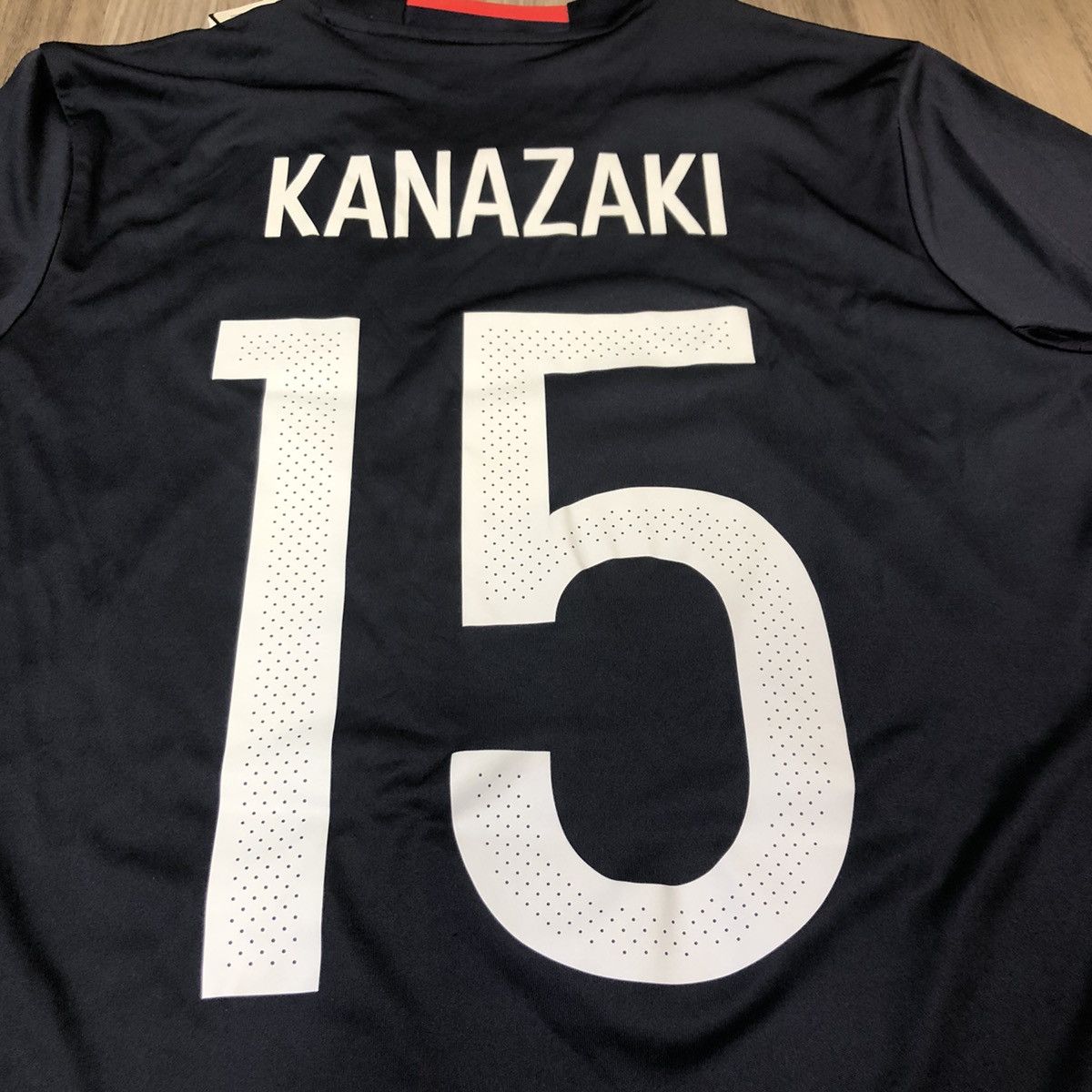 Adidas Japan 16/17 home shirt #15 Kanazaki (Bnwt) Size US S / EU 44-46 / 1 - 5 Thumbnail