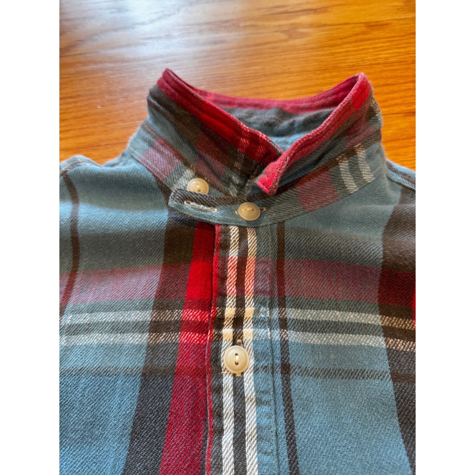 Polo Ralph Lauren Polo RL | Brushed Cotton Work Shirt with Chin Strap Size US M / EU 48-50 / 2 - 5 Thumbnail
