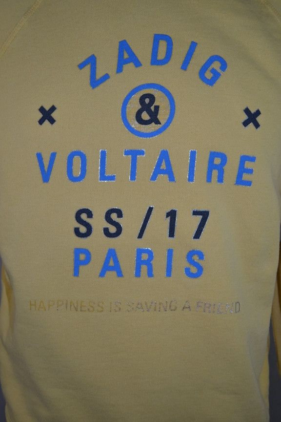 Zadig & Voltaire ZADIG & VOLTAIRE Simon Sweatshirt XS Size US XS / EU 42 / 0 - 5 Thumbnail