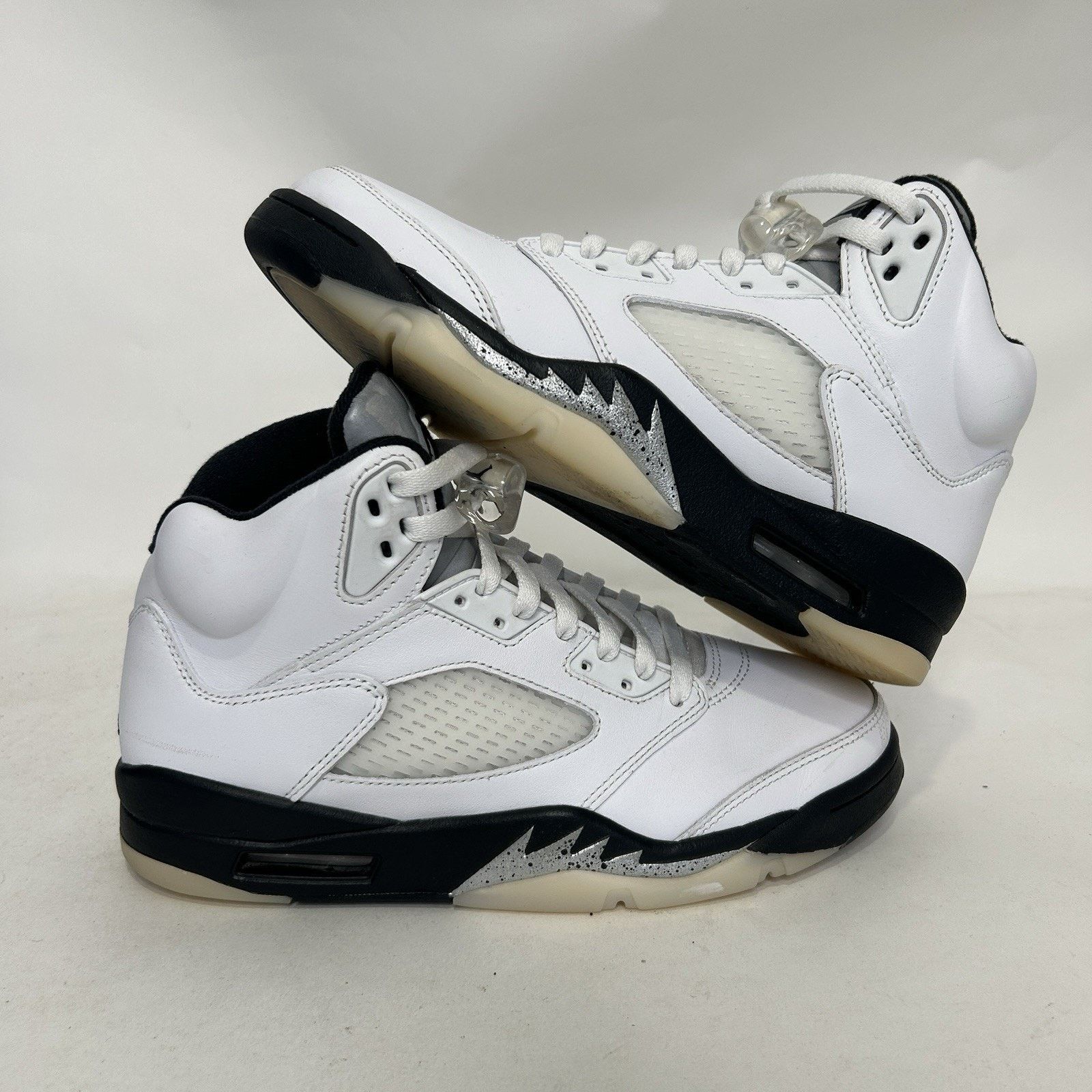 Jordan Brand Nike Air Jordan 5 Retro OG “Reverse Metallic/White Black” Size US 8 / EU 41 - 1 Thumbnail