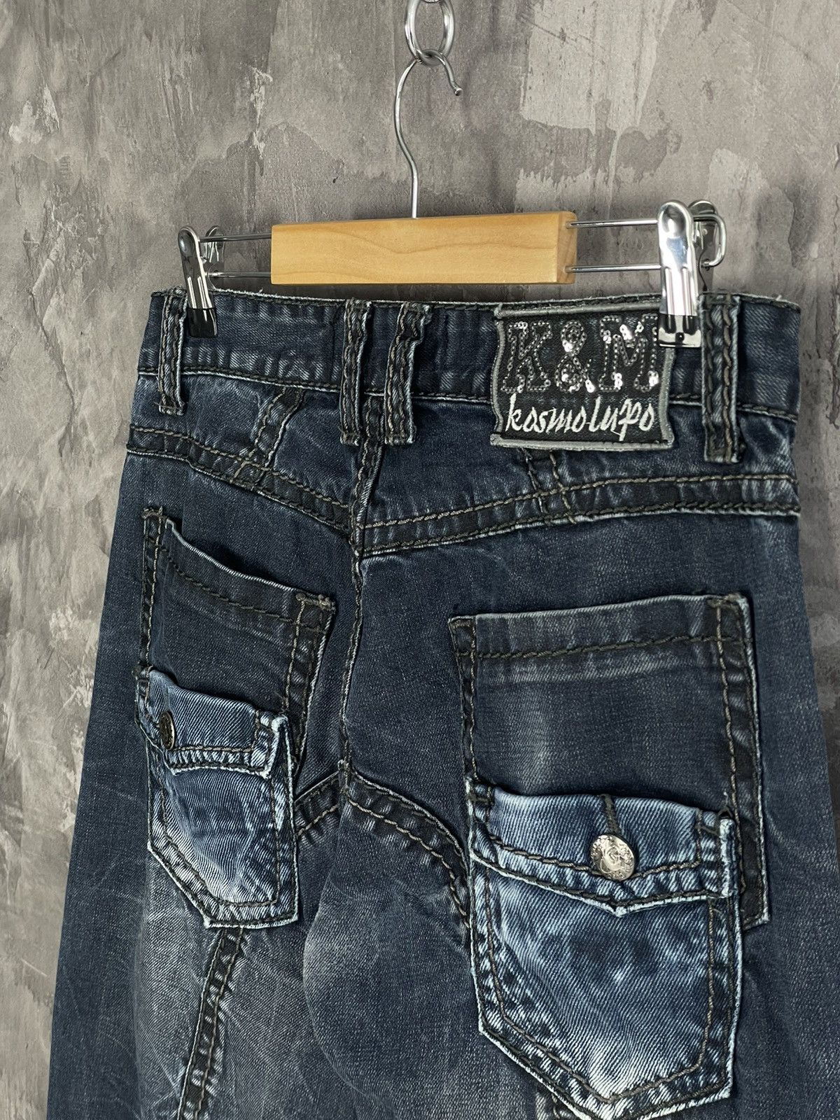 Japanese Brand × Vintage Vintage Kosmo Lupo K&M Y2K Glamour jeans denim swag drip y2k Size US 30 / EU 46 - 11 Thumbnail