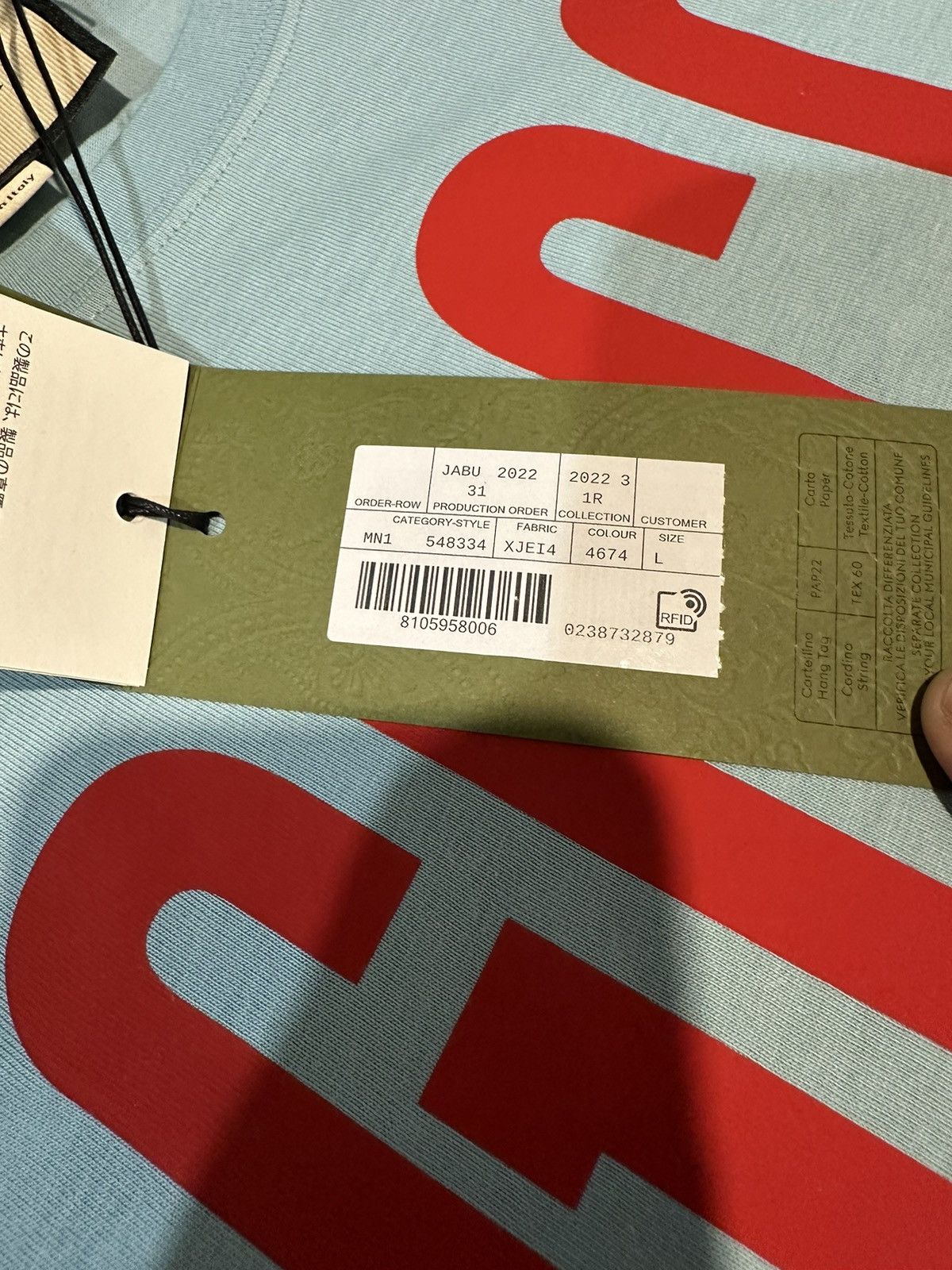 Gucci Gucci tshirt Size US L / EU 52-54 / 3 - 5 Thumbnail