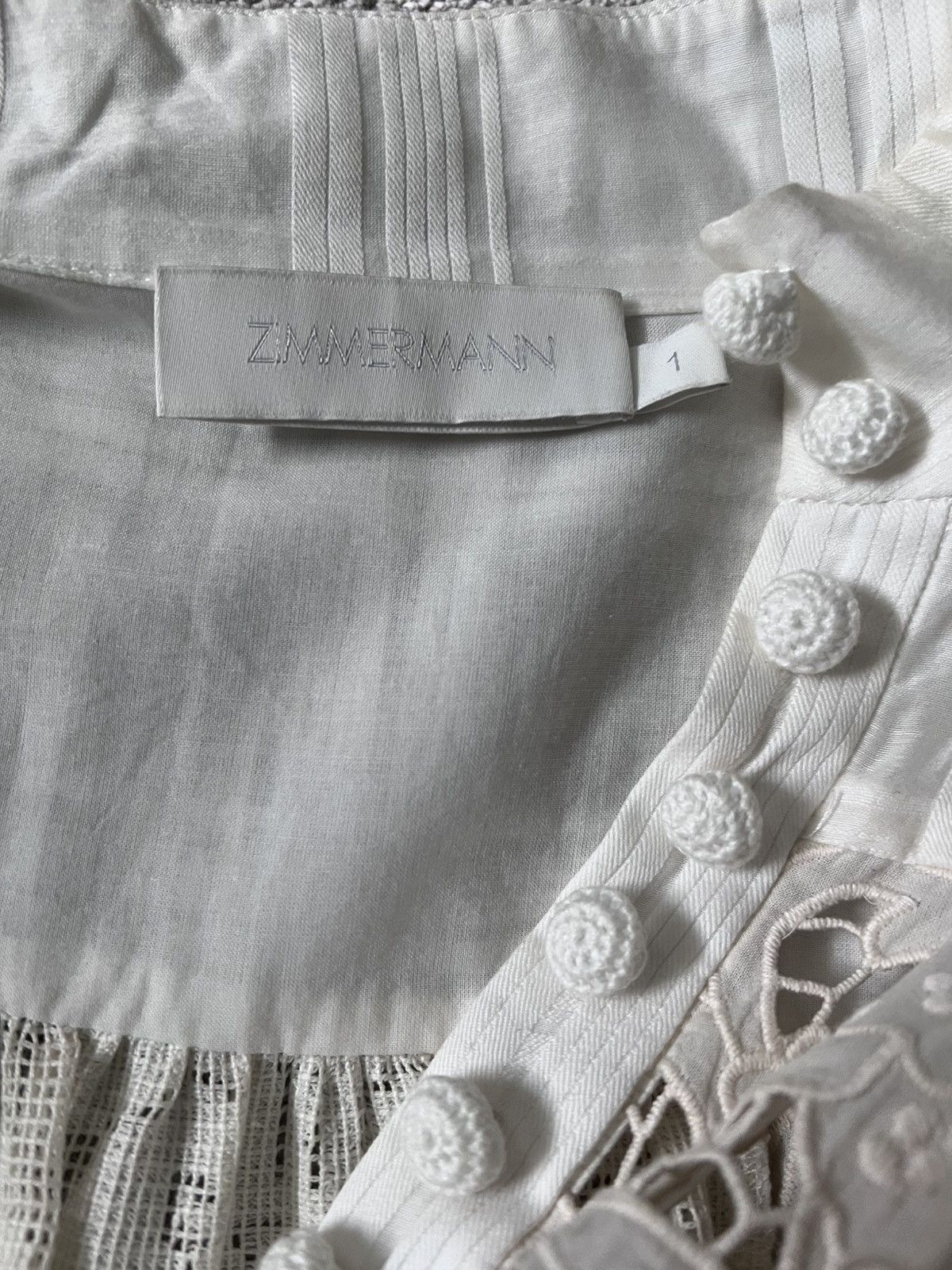 Zimmermann Zimmerman Printed Dress Size S / US 4 / IT 40 - 4 Thumbnail