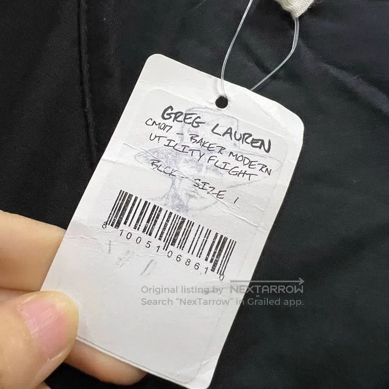 Greg Lauren Greg Lauren Black Vintage Patchwork Pilot Jacket Size US S / EU 44-46 / 1 - 4 Thumbnail