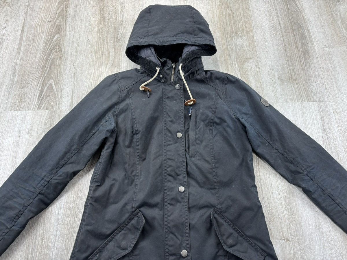 Barbour Womens waxed jacket Barbour Kelp Size 8 Size M / US 6-8 / IT 42-44 - 3 Thumbnail