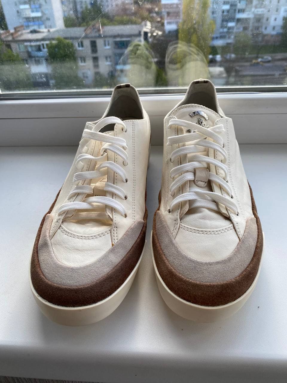 Bally Bally Svikangi Low Top Sneaker White Leather Womens Shoe Size US 8 / IT 38 - 2 Thumbnail