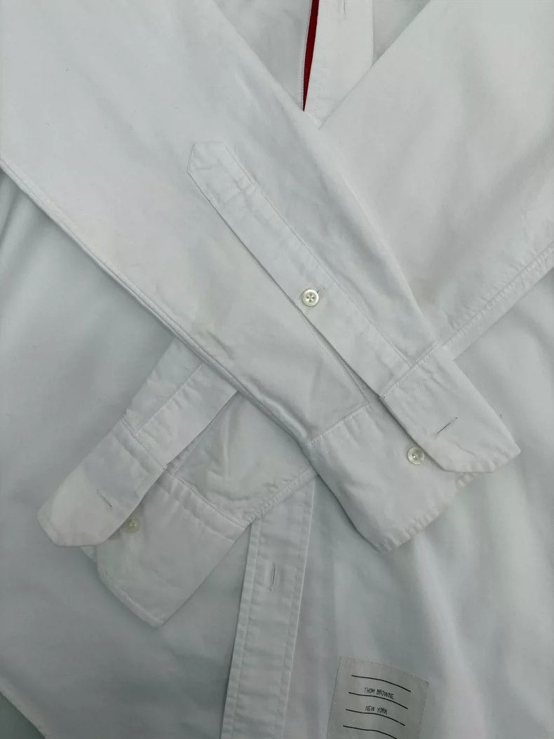 Thom Browne Thom Browne A pink striped shirt over the chest Size US XS / EU 42 / 0 - 5 Thumbnail