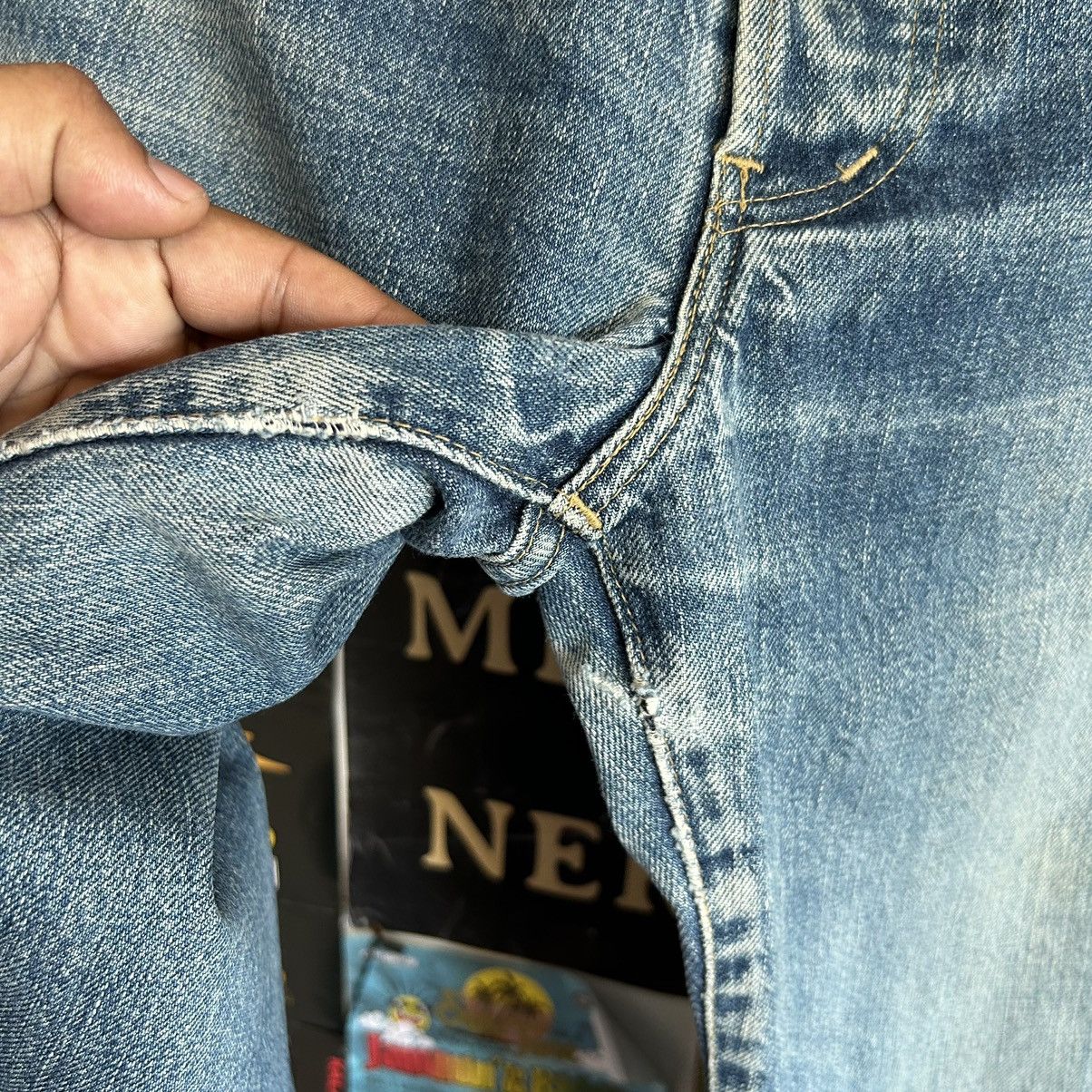 Levi's Vintage 503BXX 90s Selvedge Denim Size US 28 / EU 44 - 7 Thumbnail