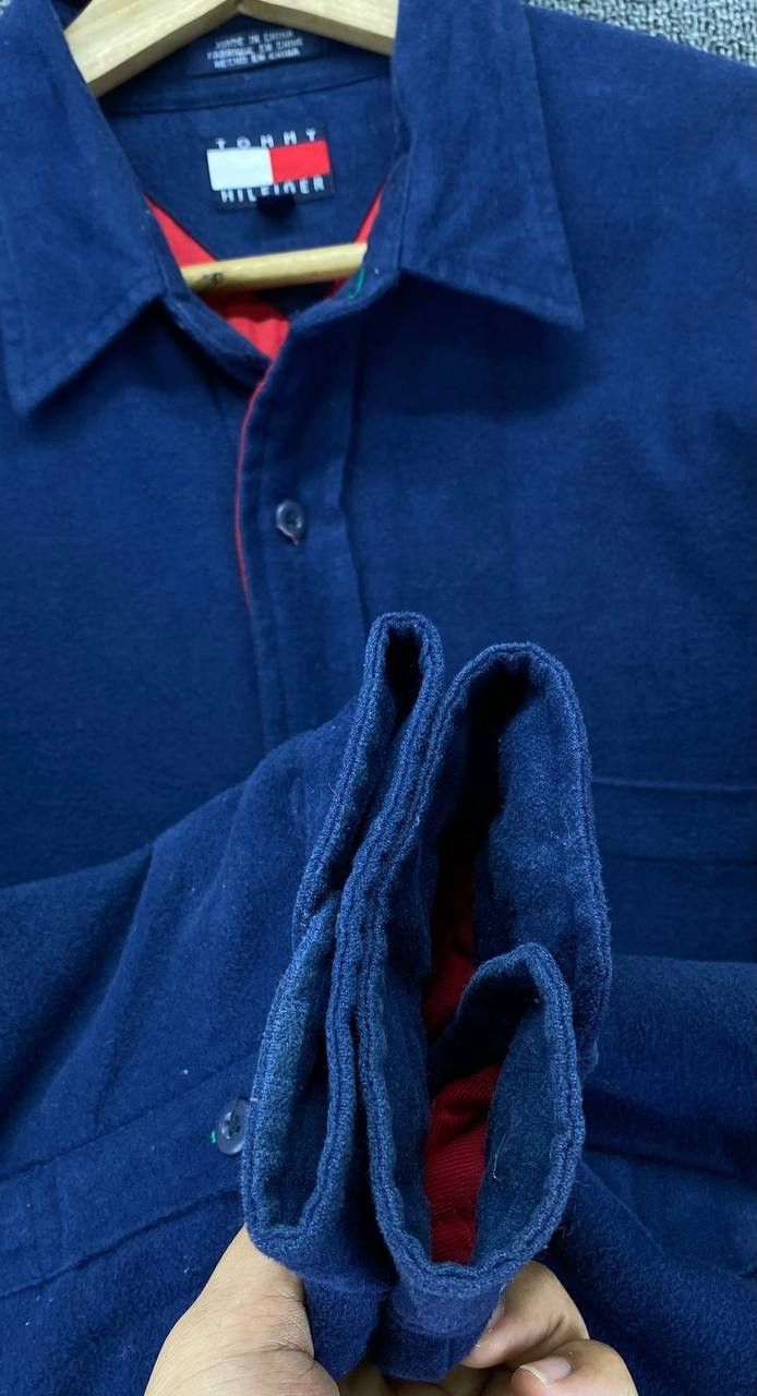 Tommy Hilfiger Vintage Tommy Hilfiger Button Up Jacket Size US L / EU 52-54 / 3 - 11 Thumbnail