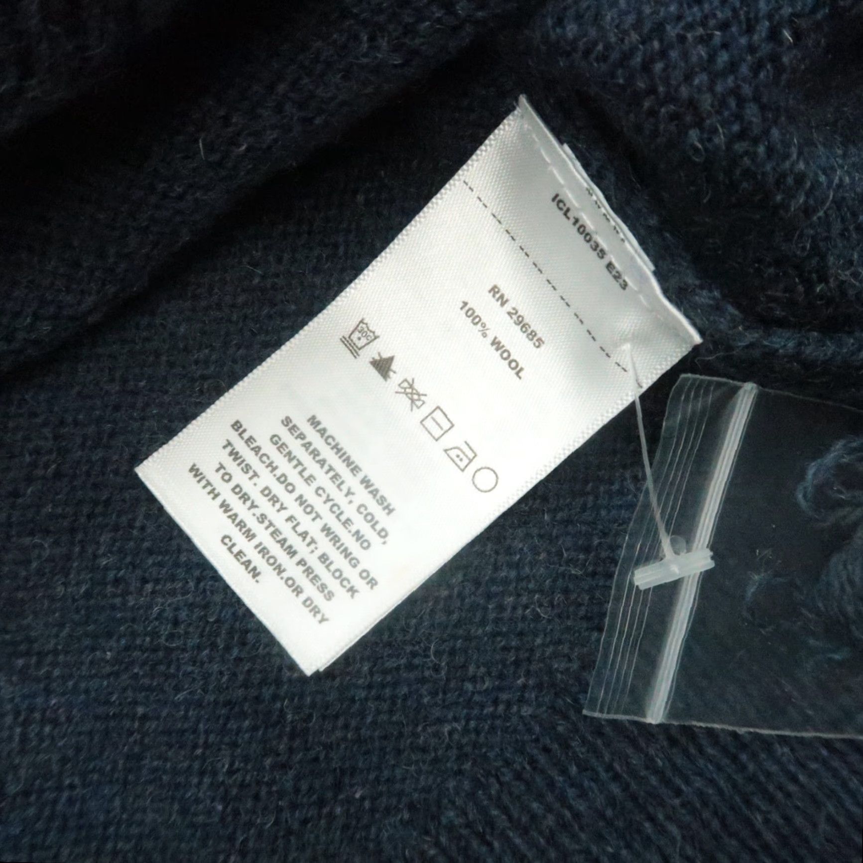Pendleton Pendleton Sweater XL Blue Washable Wool Quarter Zip Long Sleeve Casual Mens Size US XL / EU 56 / 4 - 5 Thumbnail